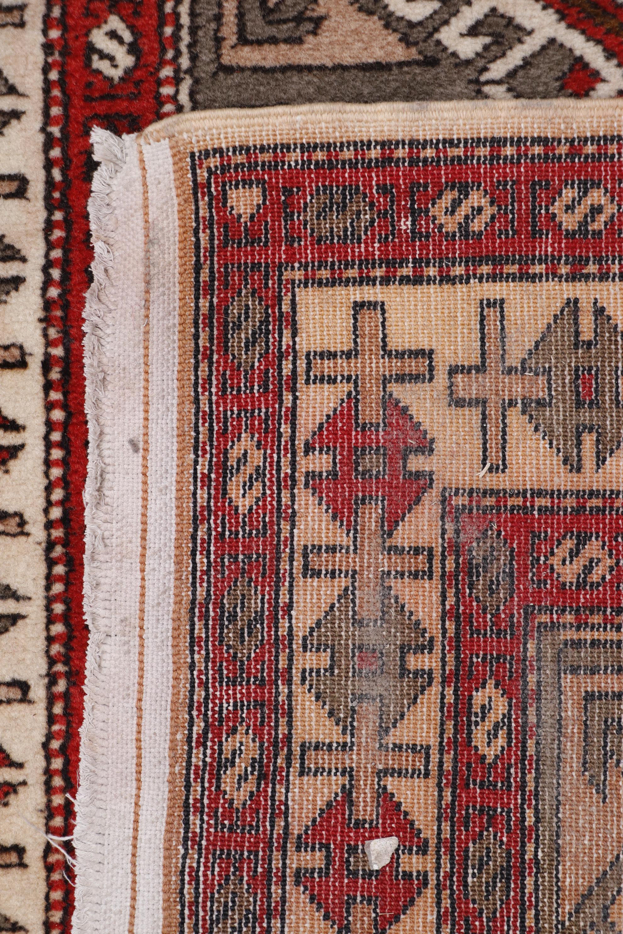 Hand-Knotted Caucasian Wool Runner