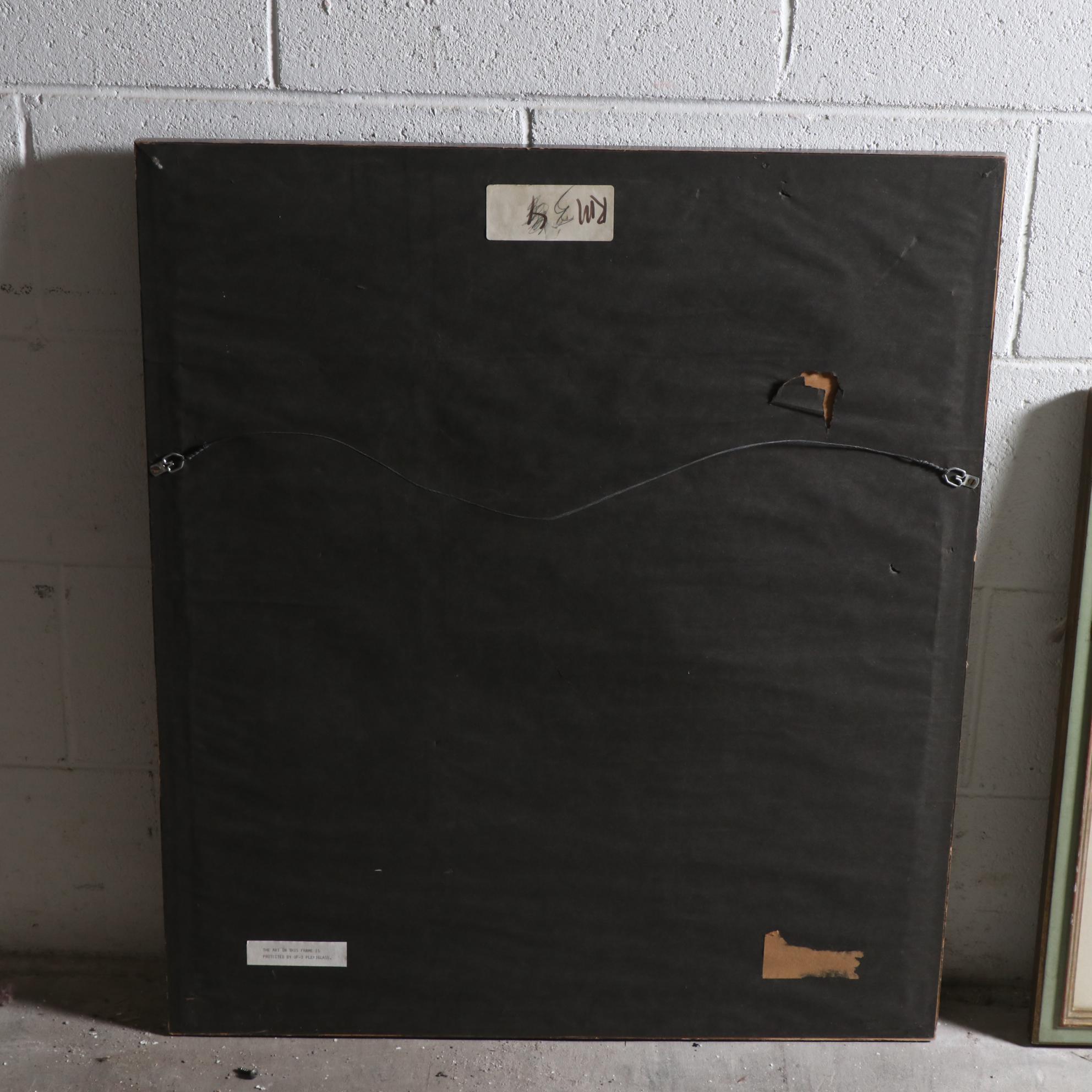 Hand-Colored Lithographs and Etching