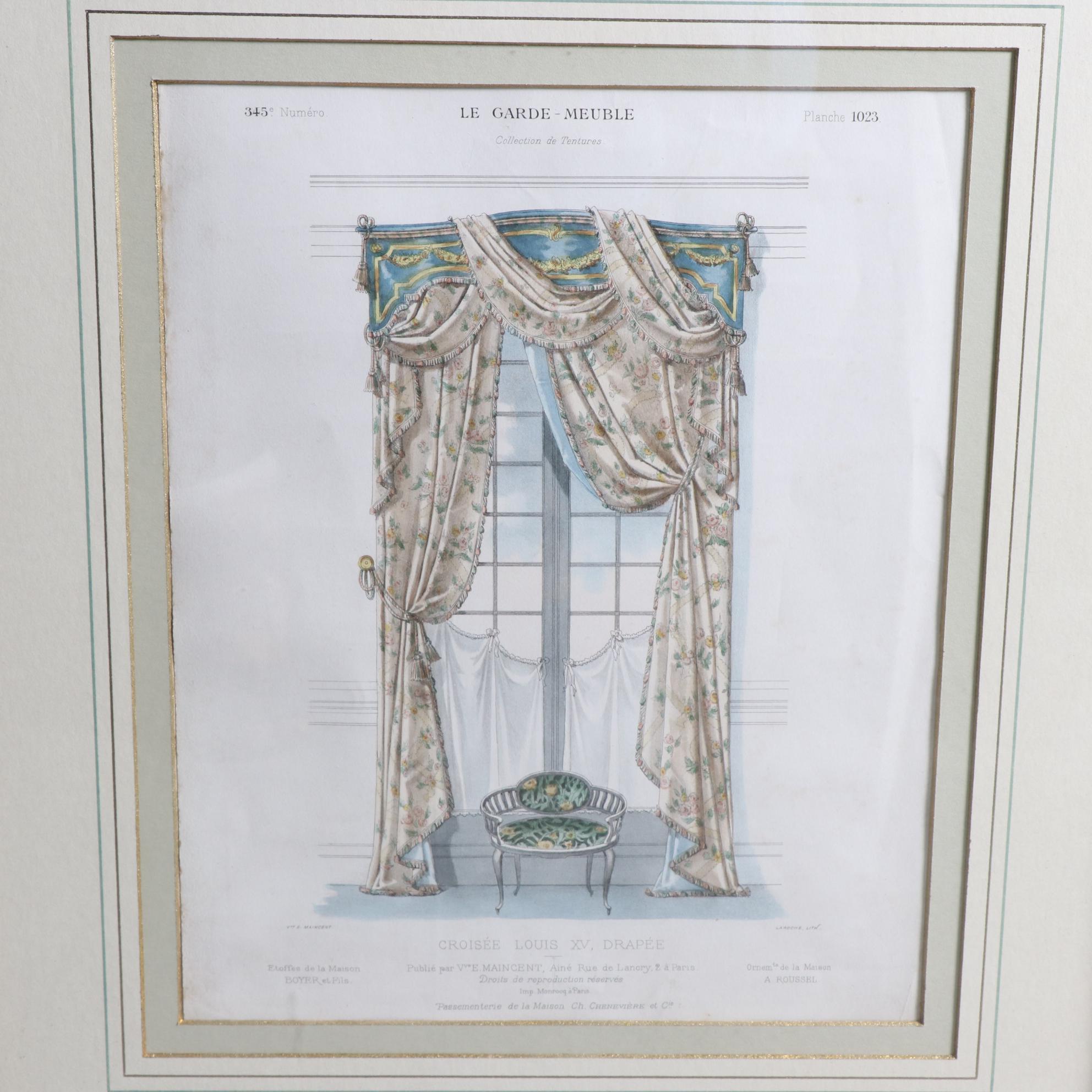 Hand-Colored Lithographs and Etching