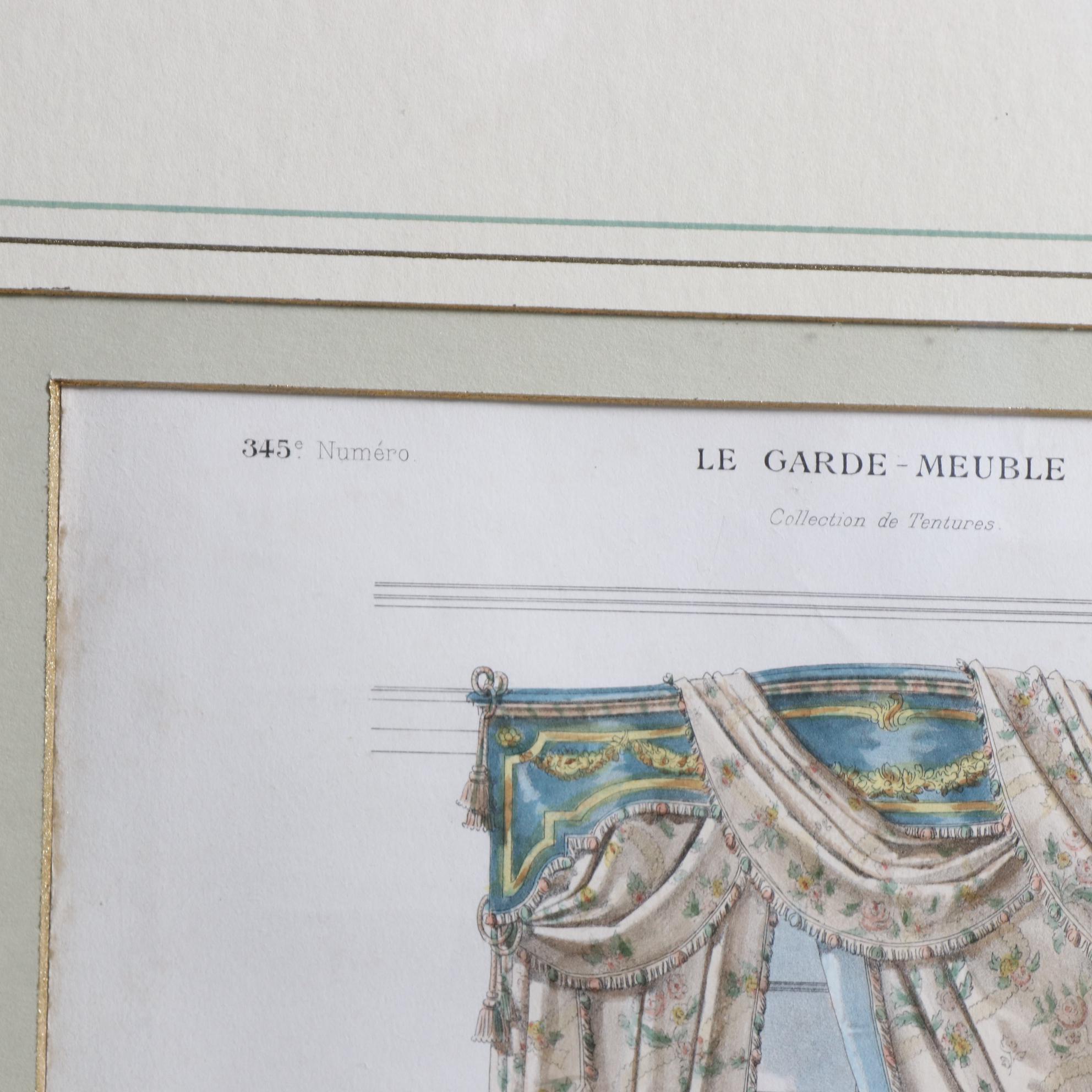 Hand-Colored Lithographs and Etching