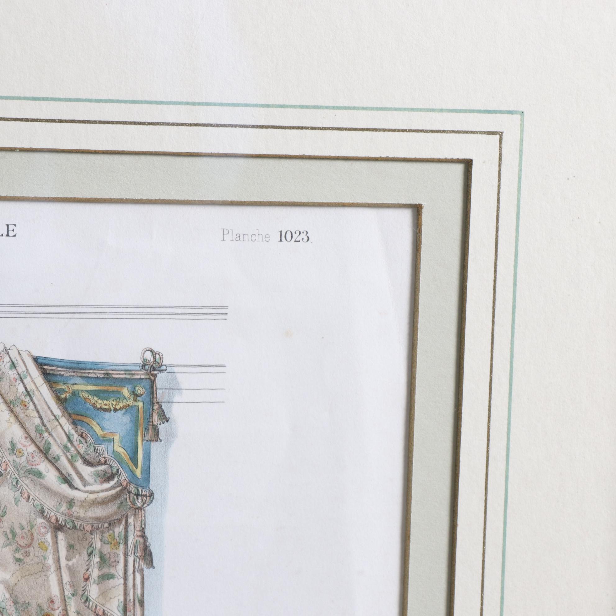 Hand-Colored Lithographs and Etching