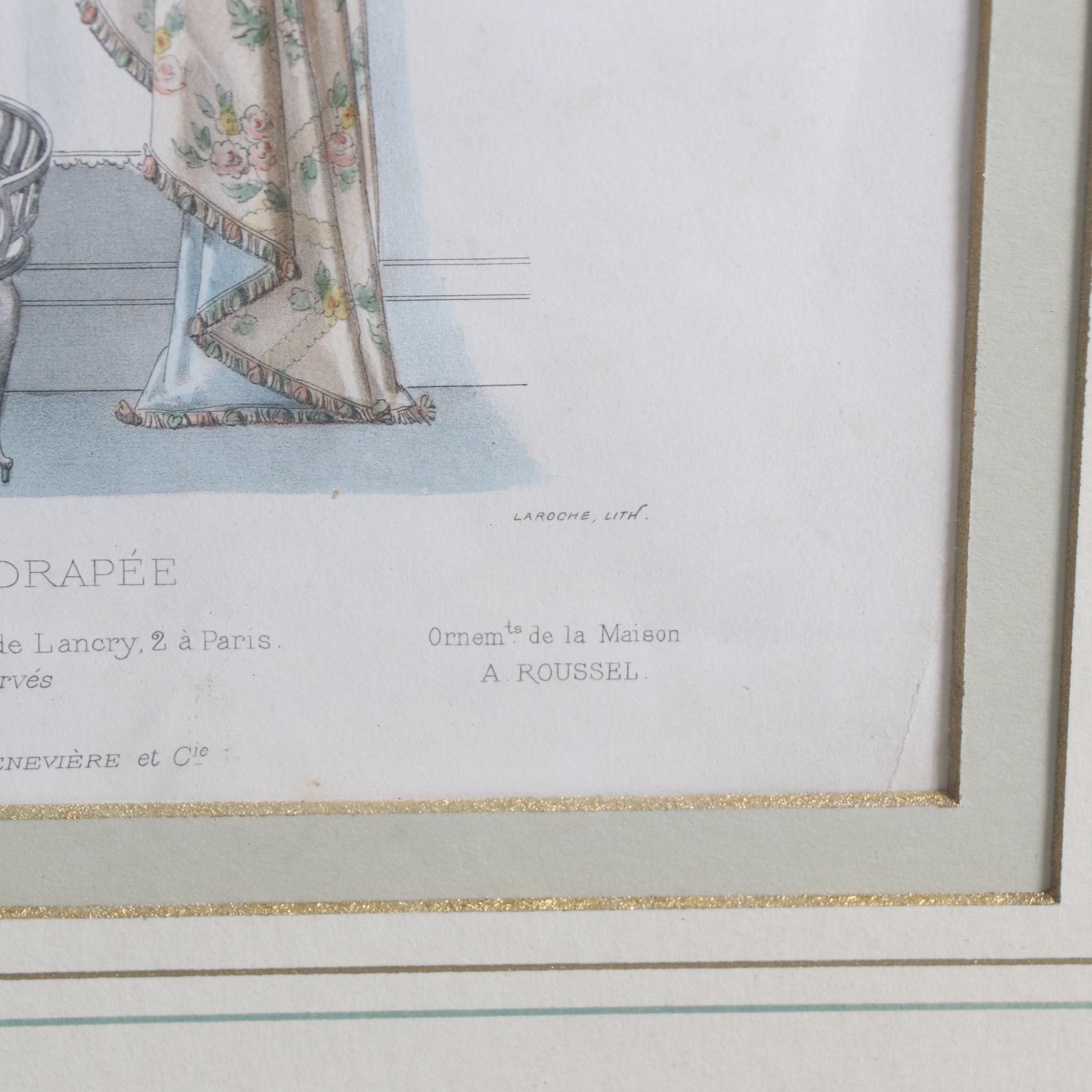 Hand-Colored Lithographs and Etching