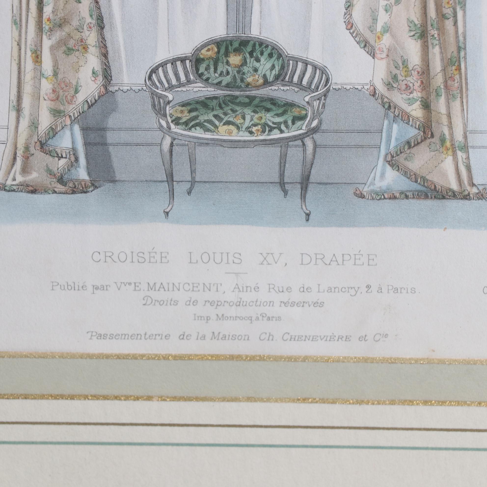 Hand-Colored Lithographs and Etching