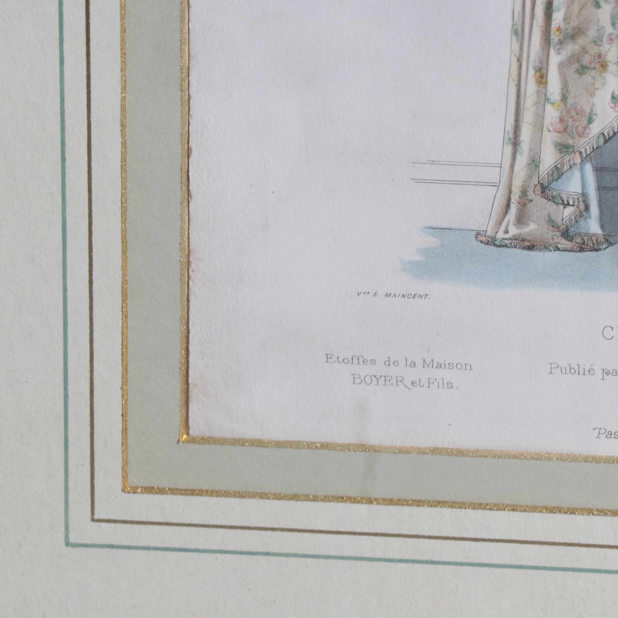 Hand-Colored Lithographs and Etching