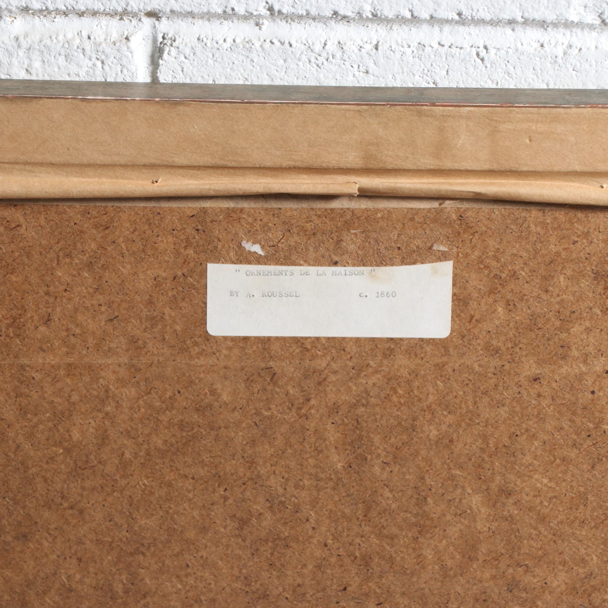 Hand-Colored Lithographs and Etching