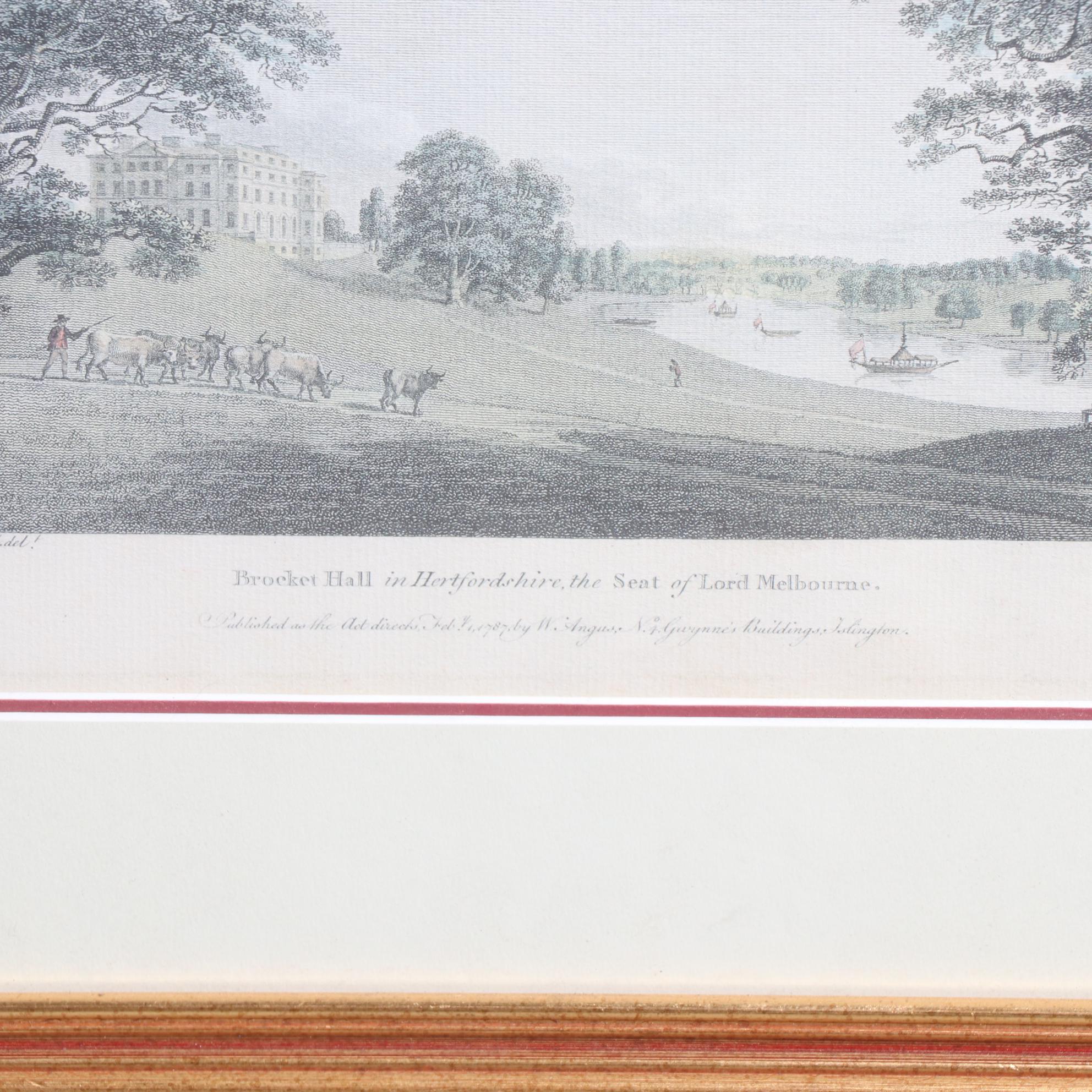 Hand-Colored Lithographs and Etching