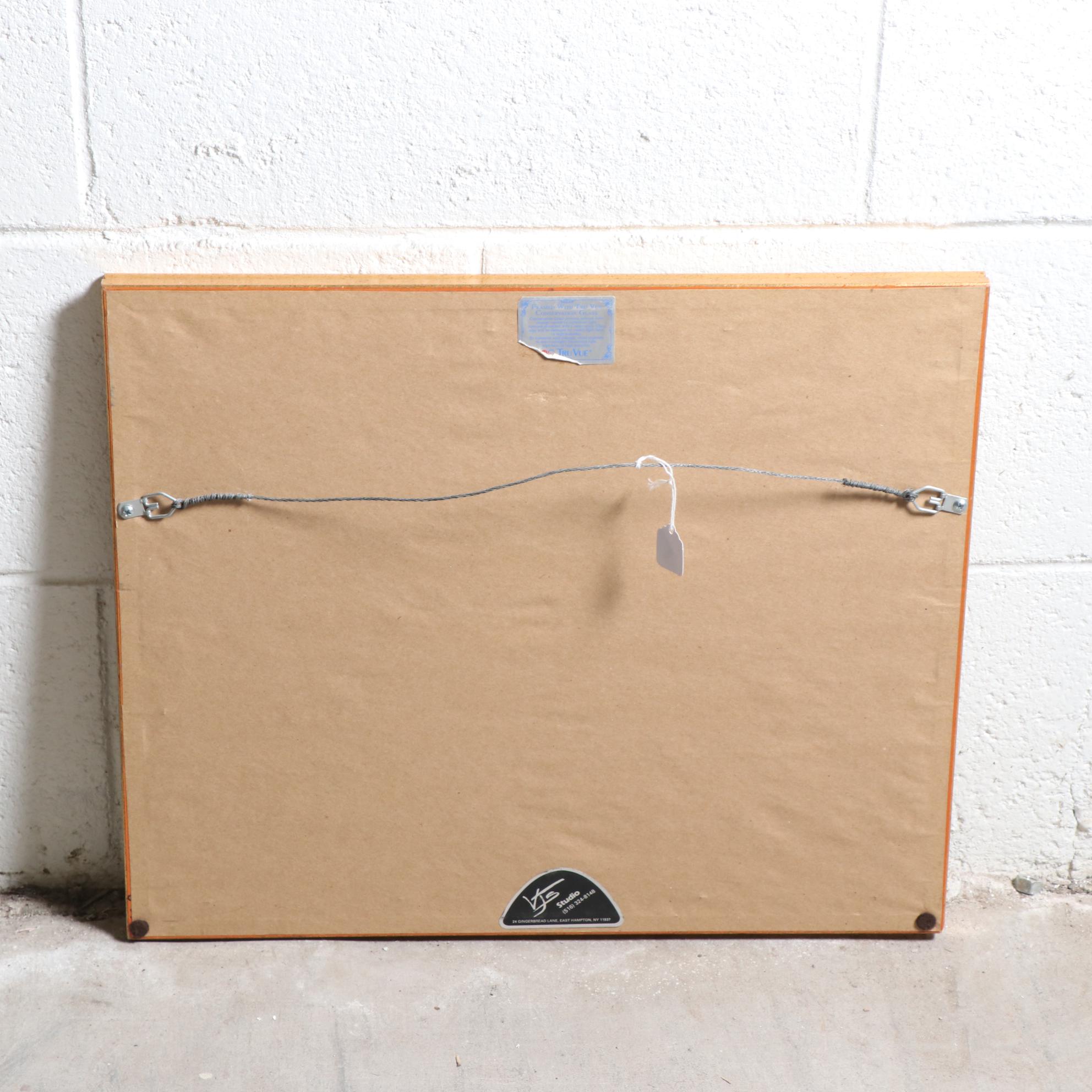 Hand-Colored Lithographs and Etching