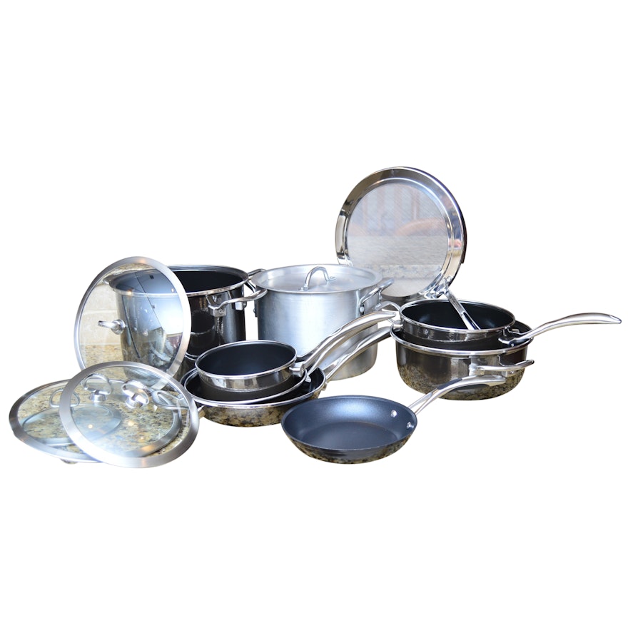 Set of Chantal Cookware with KitchenAid and All-Clad