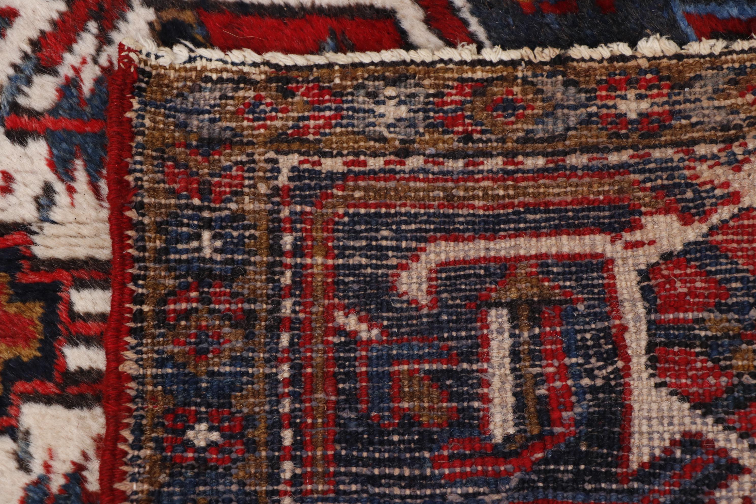 Hand-Knotted Avakian Bros. Persian Heriz Wool Room Sized Rug