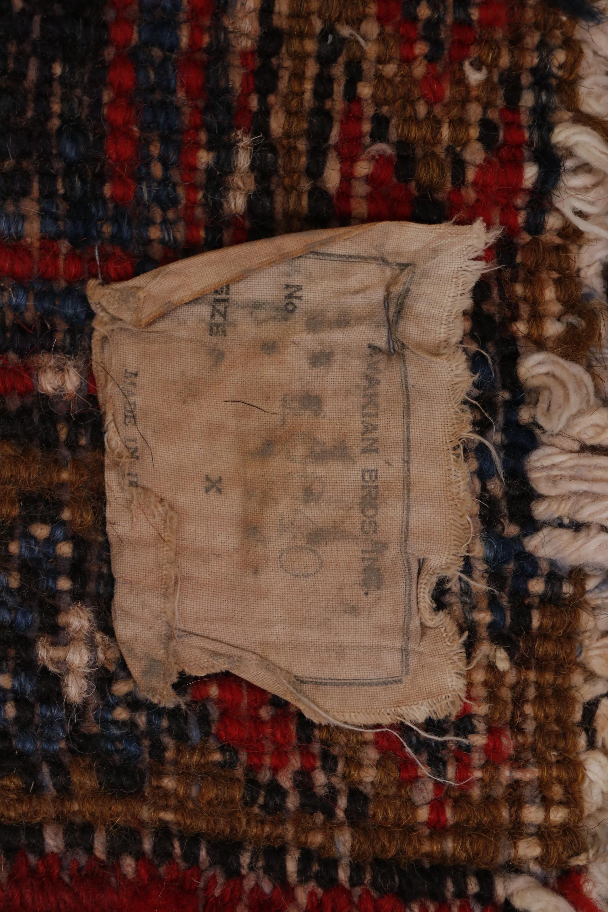 Hand-Knotted Avakian Bros. Persian Heriz Wool Room Sized Rug