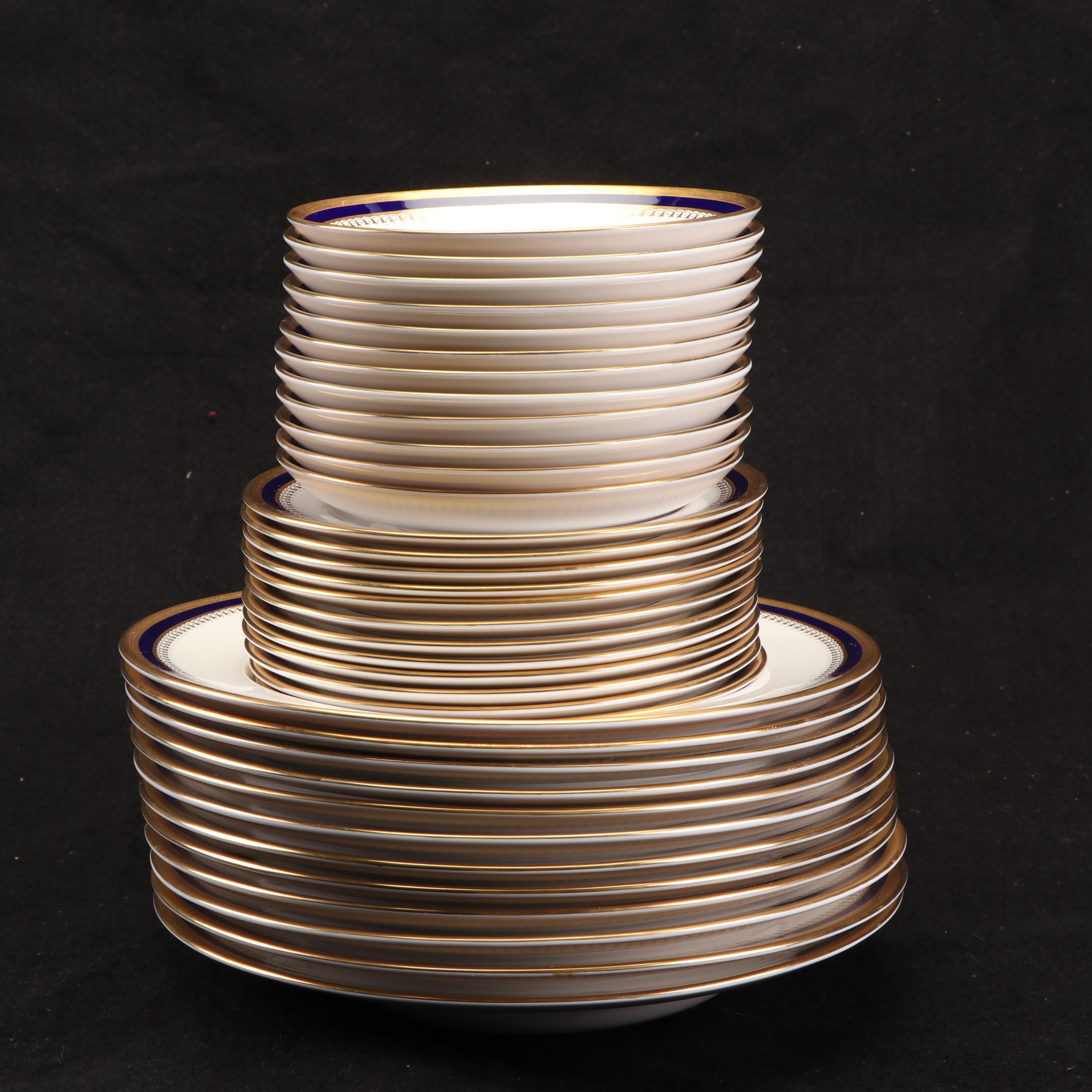 Spode "Knightsbridge Cobalt Blue" Bone China Dinnerware