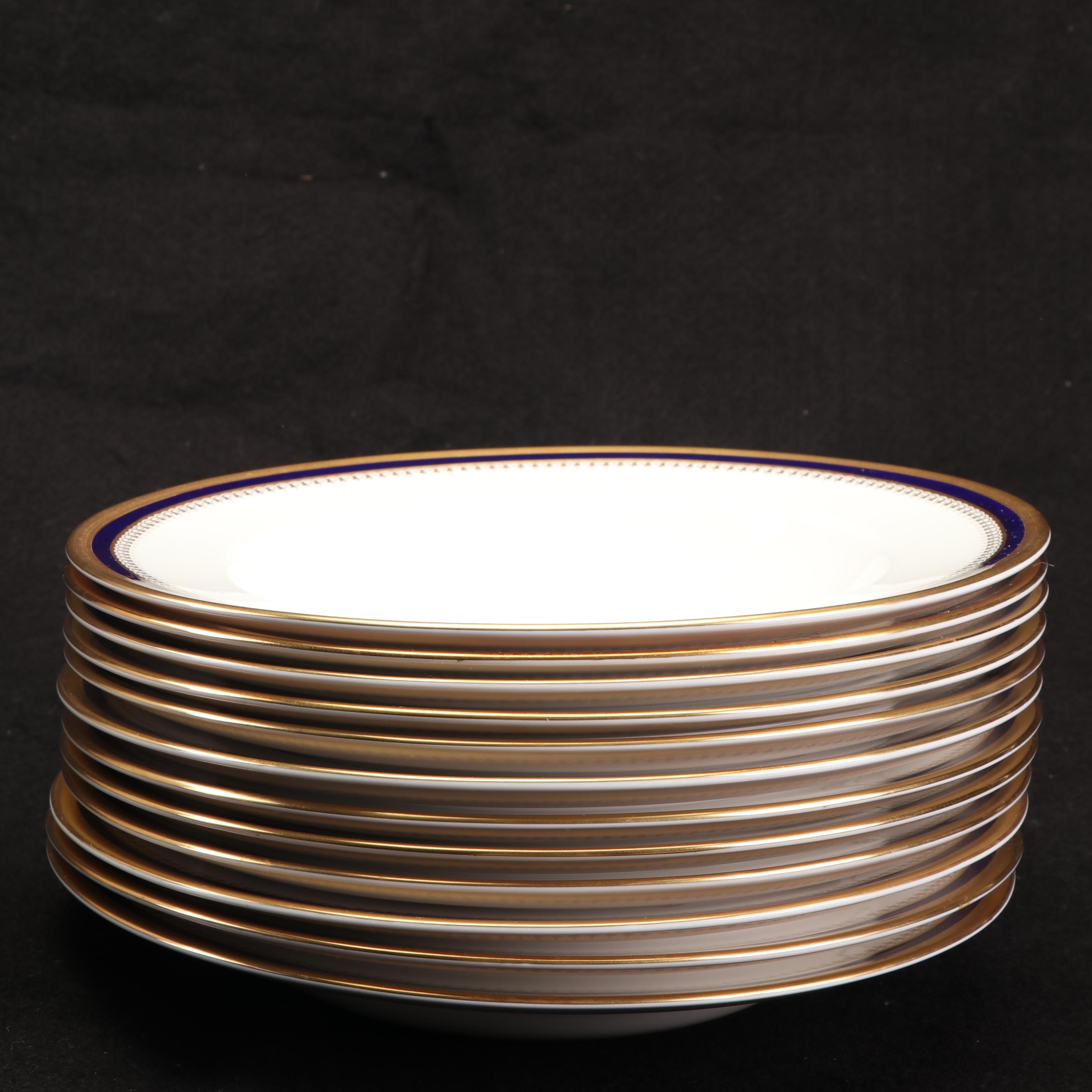 Spode "Knightsbridge Cobalt Blue" Bone China Dinnerware