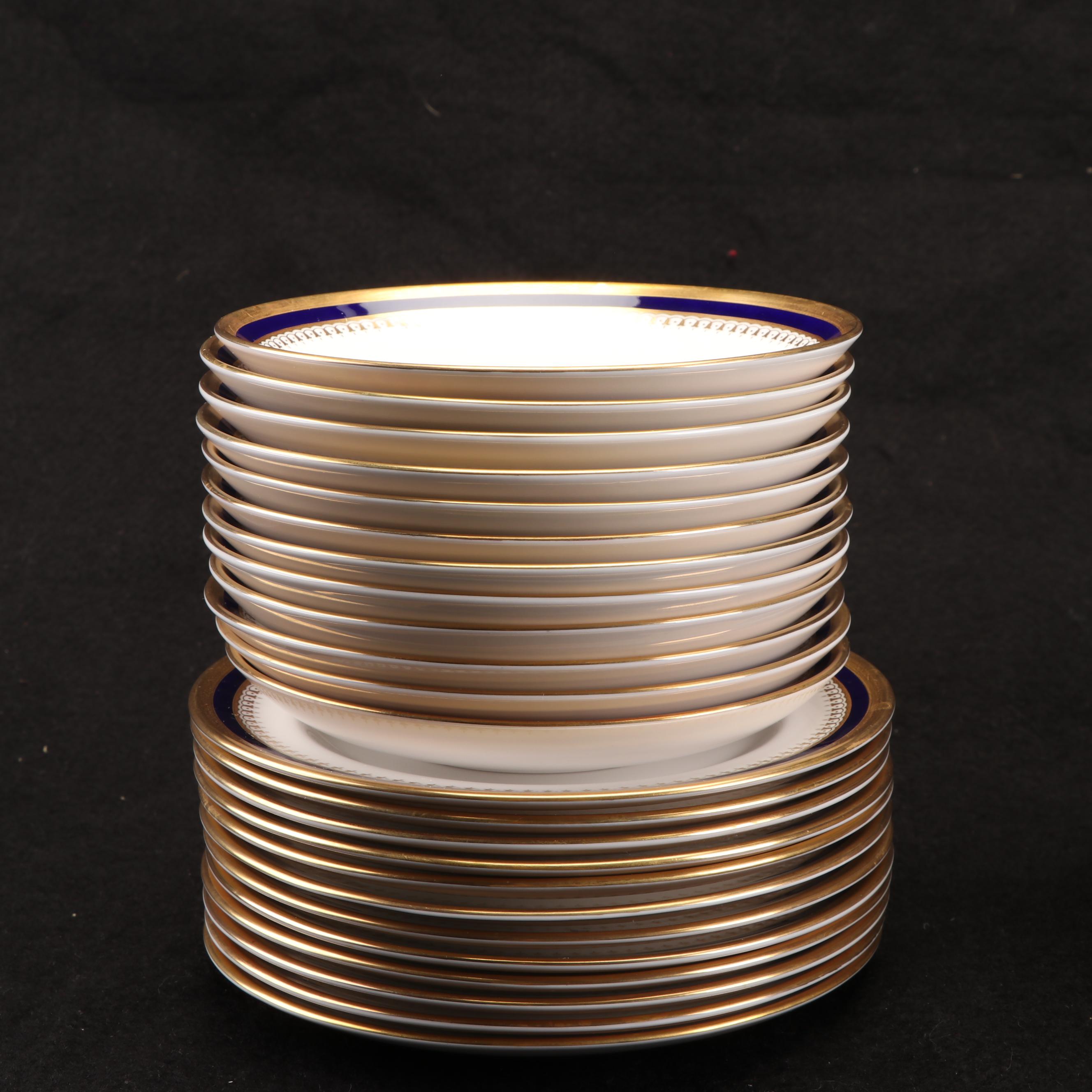 Spode "Knightsbridge Cobalt Blue" Bone China Dinnerware