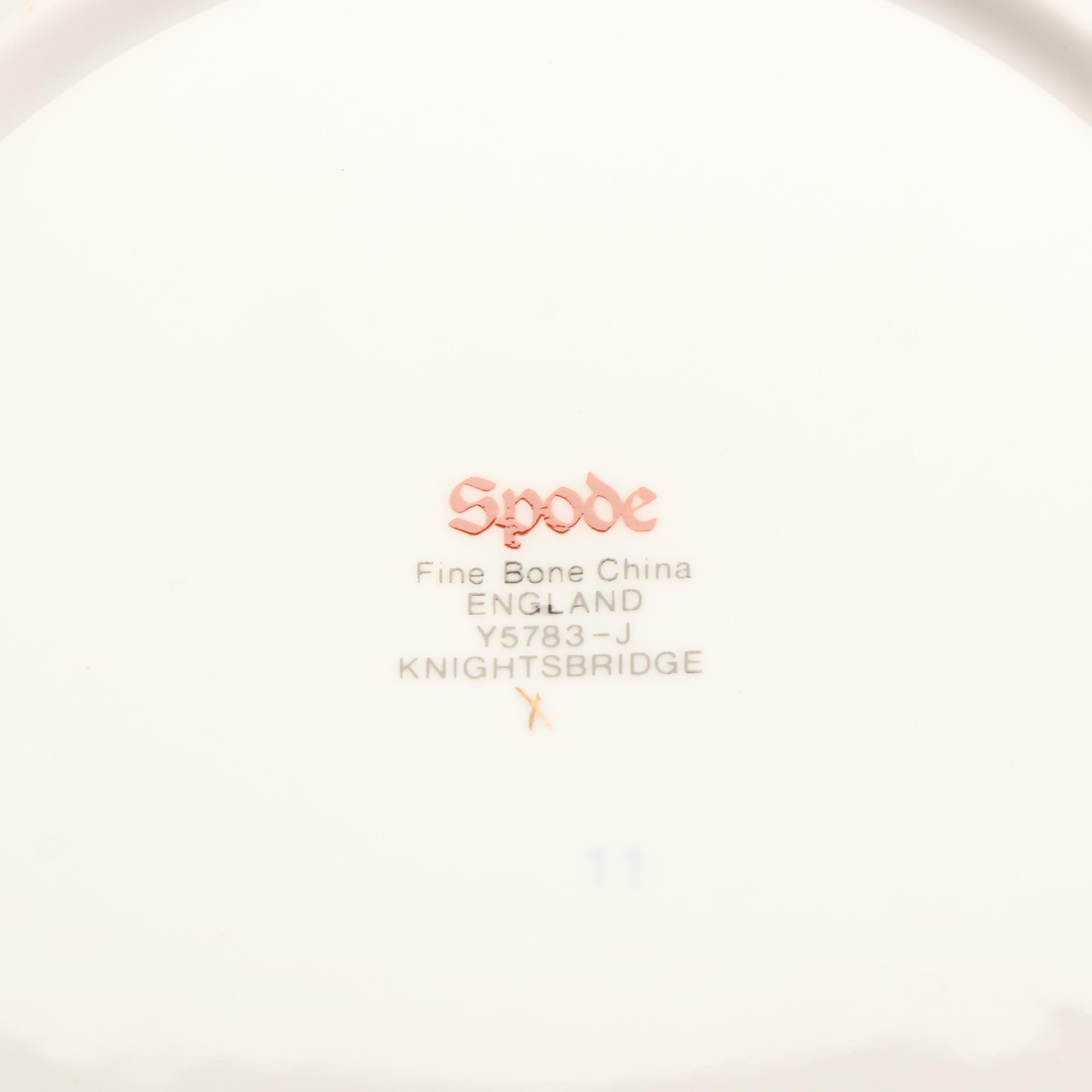 Spode "Knightsbridge Cobalt Blue" Bone China Dinnerware