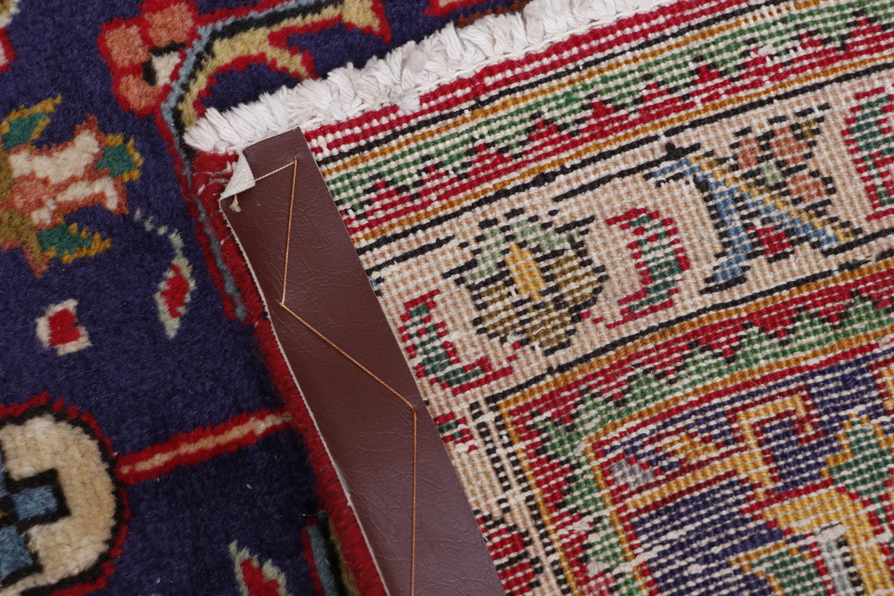 Hand-Knotted Persian Tabriz Wool Room Sized Rug