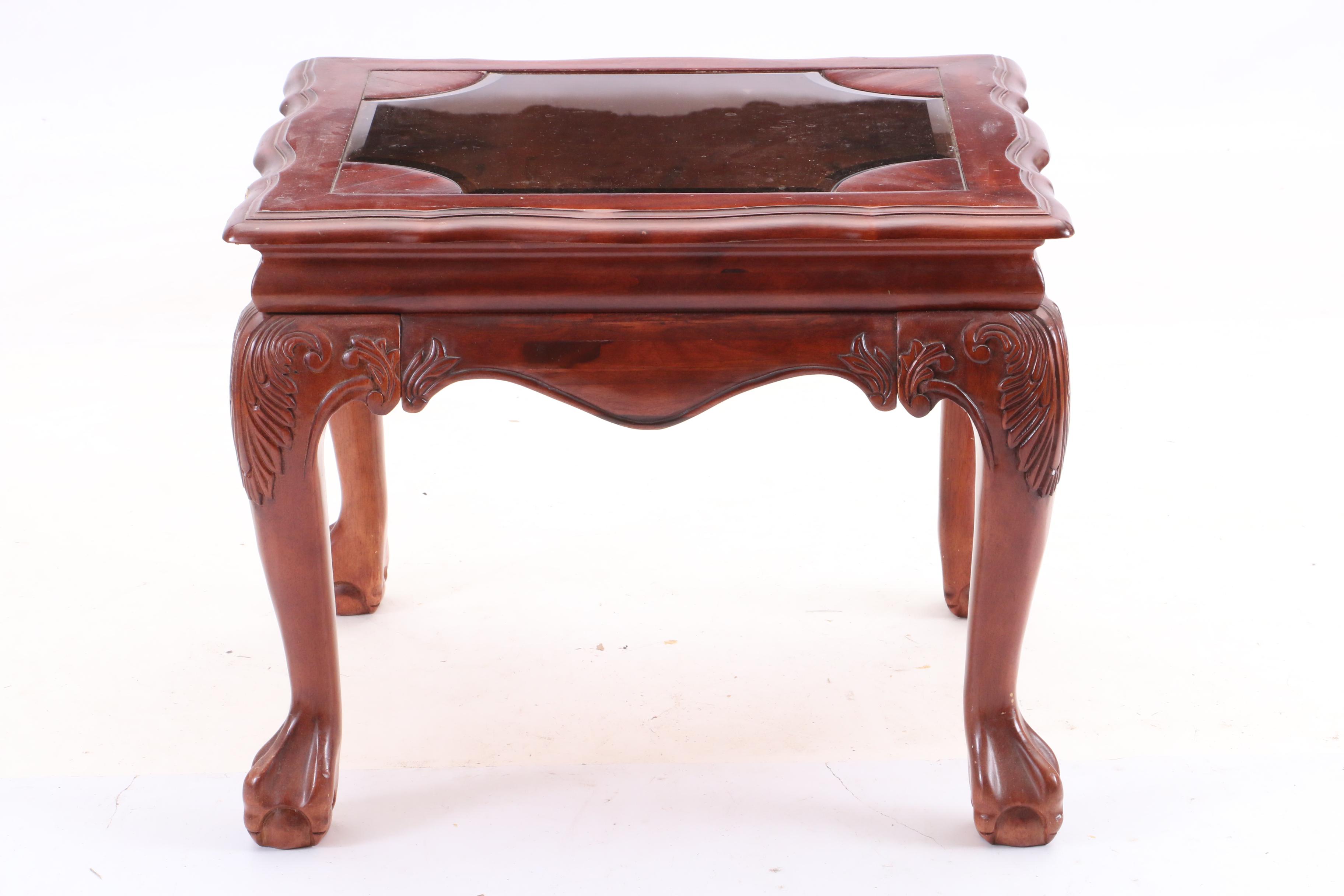 Contemporary Chippendale-Style End Tables