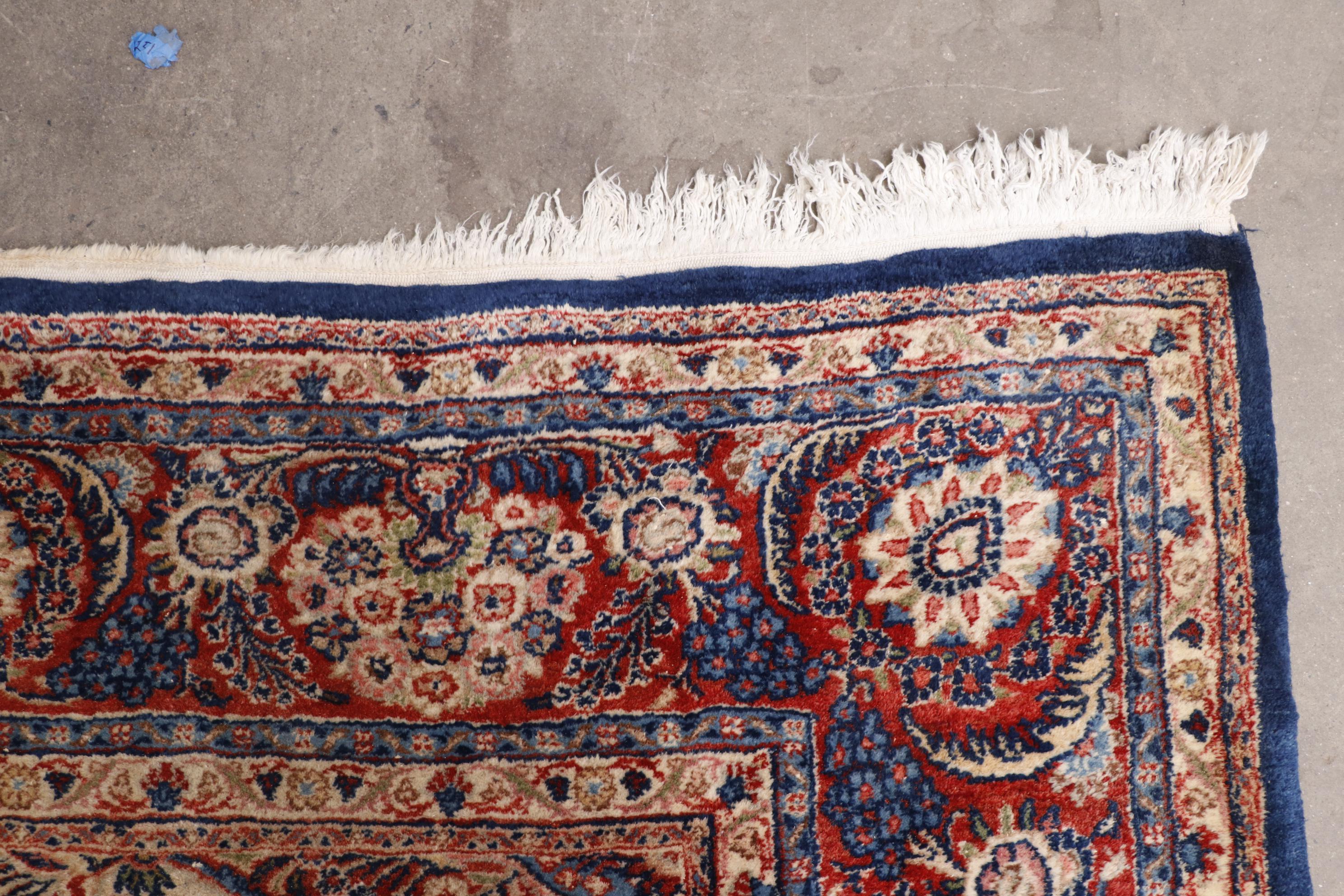 Hand-Knotted Persian Sarouk Wool Palace Sized Rug