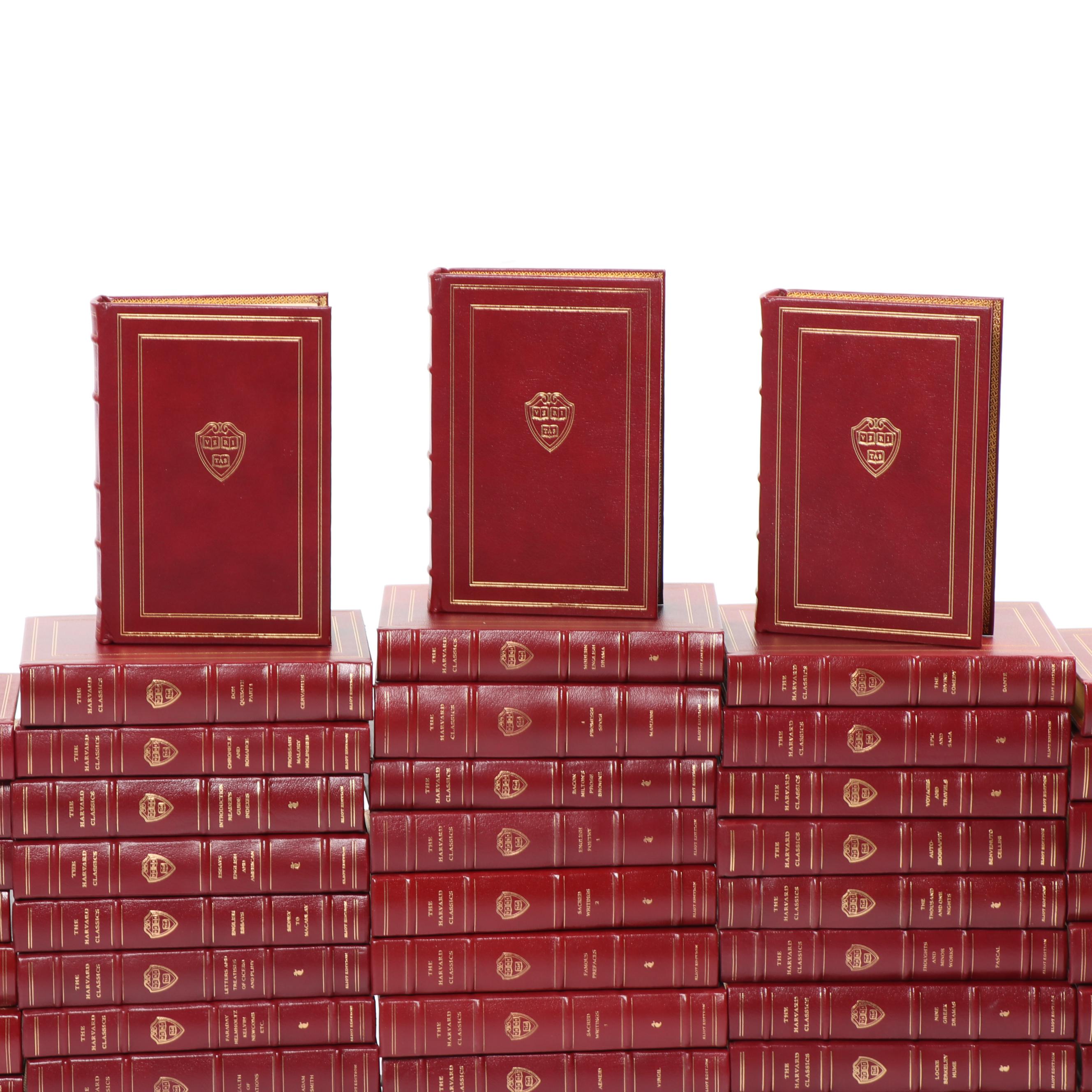 1990s Easton Press Millennium Edition "The Harvard Classics" Complete Set
