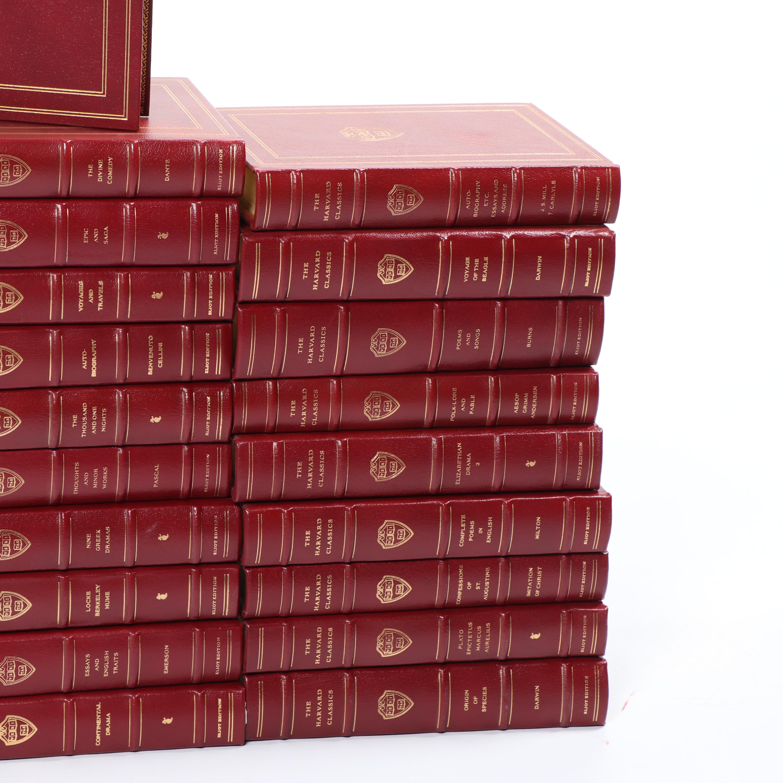 1990s Easton Press Millennium Edition "The Harvard Classics" Complete Set