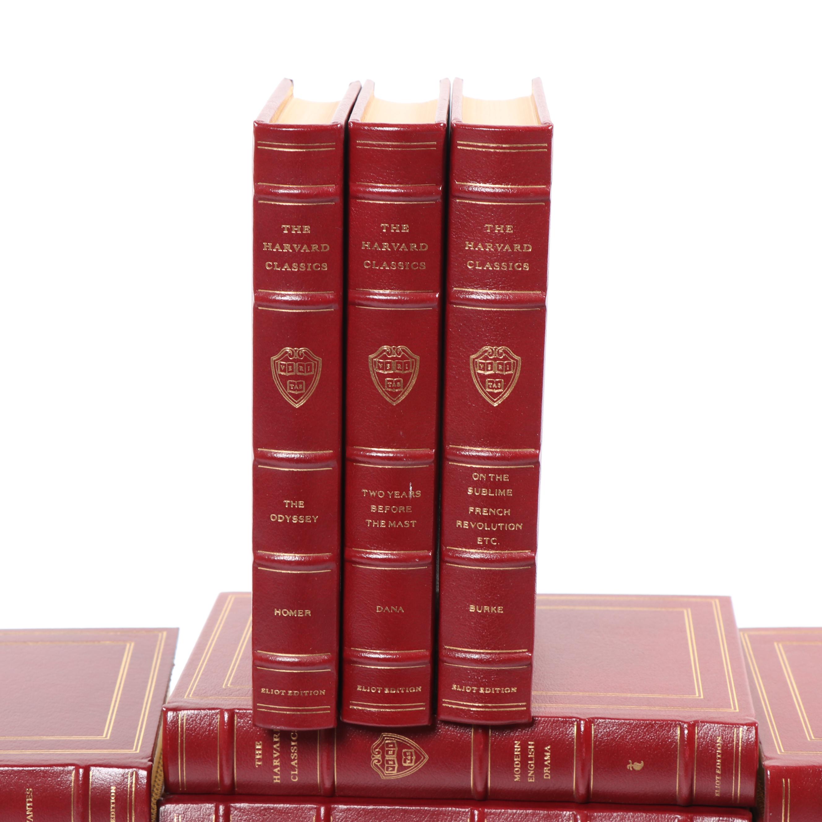 1990s Easton Press Millennium Edition "The Harvard Classics" Complete Set