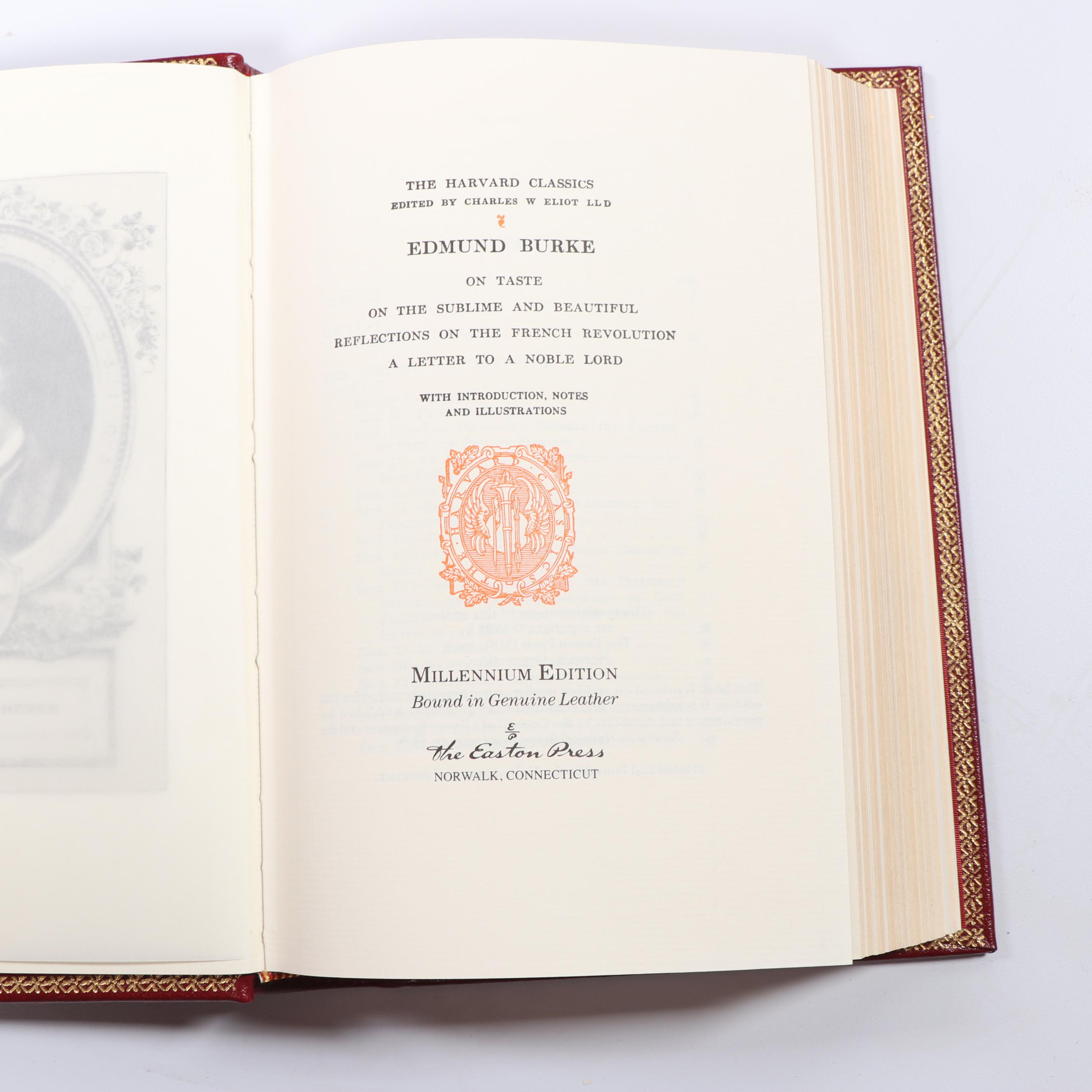 1990s Easton Press Millennium Edition "The Harvard Classics" Complete Set