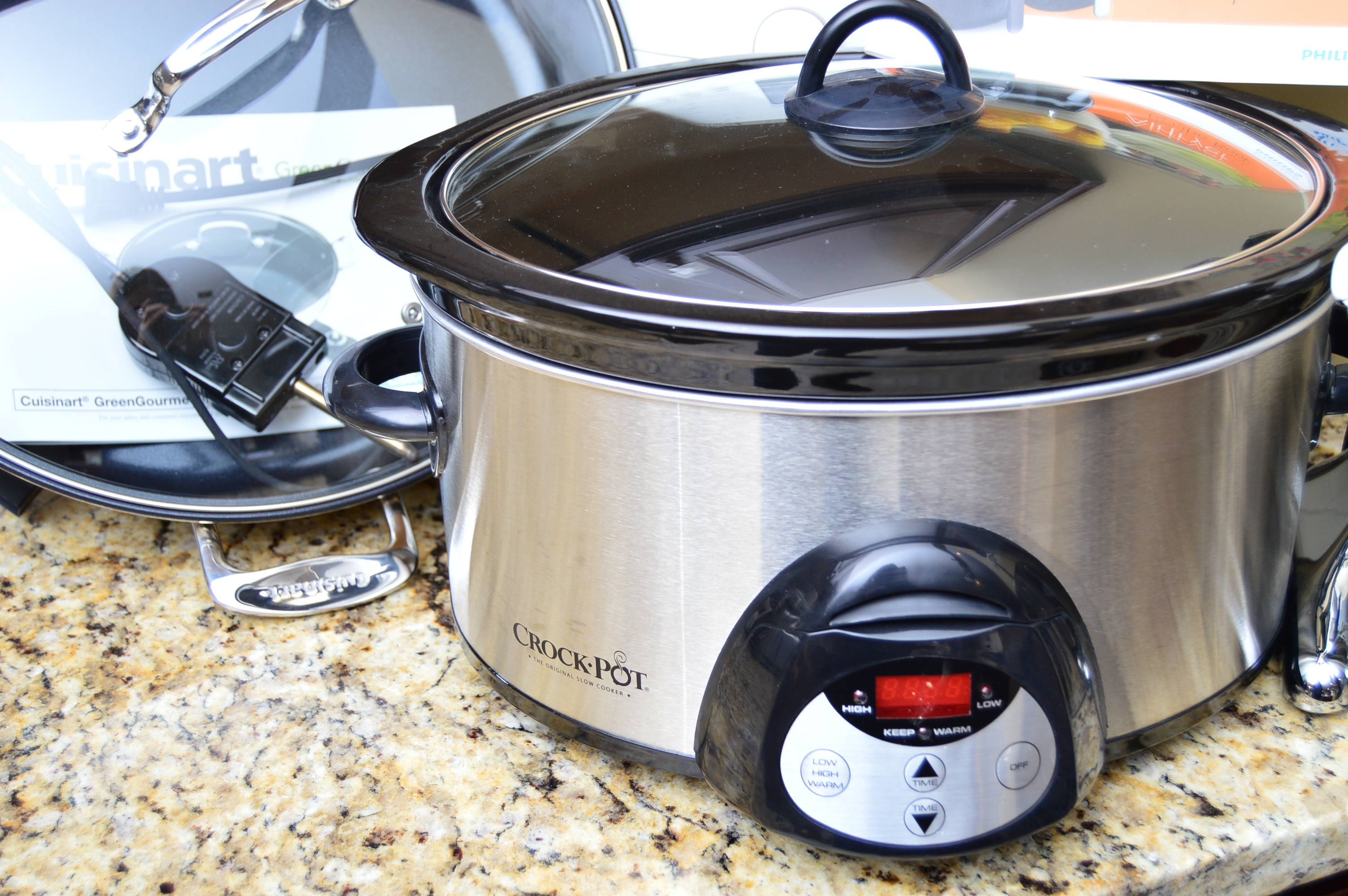 Small Kitchen Appliances With Crock-Pot, Philips Air Fryer and Cuisinart