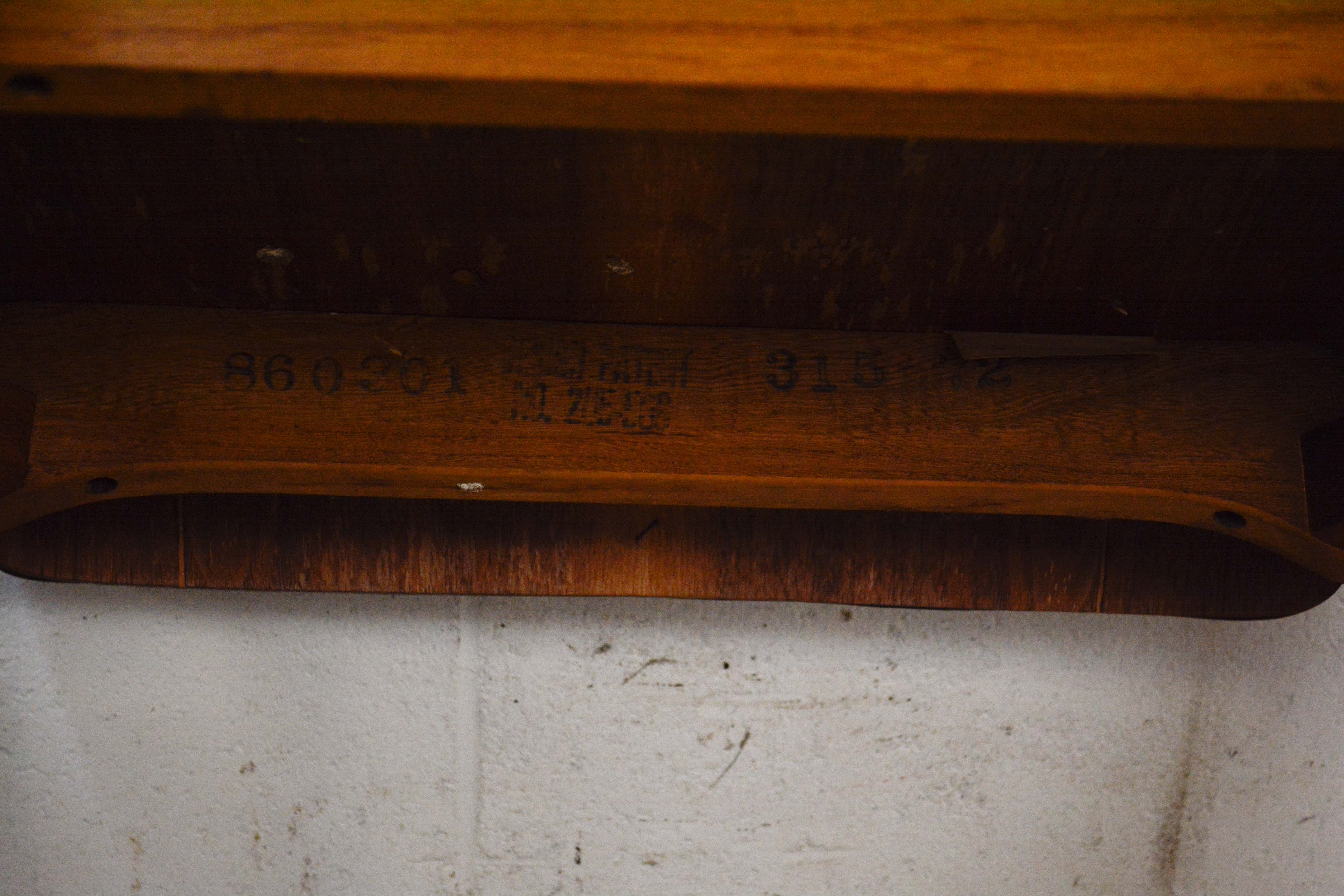 Mid Century Modern Walnut Side Chairs, Mid-20th Century