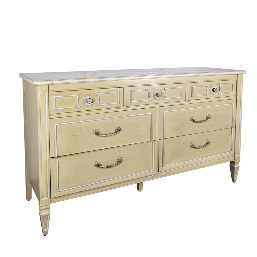 Federal Style Painted Wood Dresser, Mid 20th Century