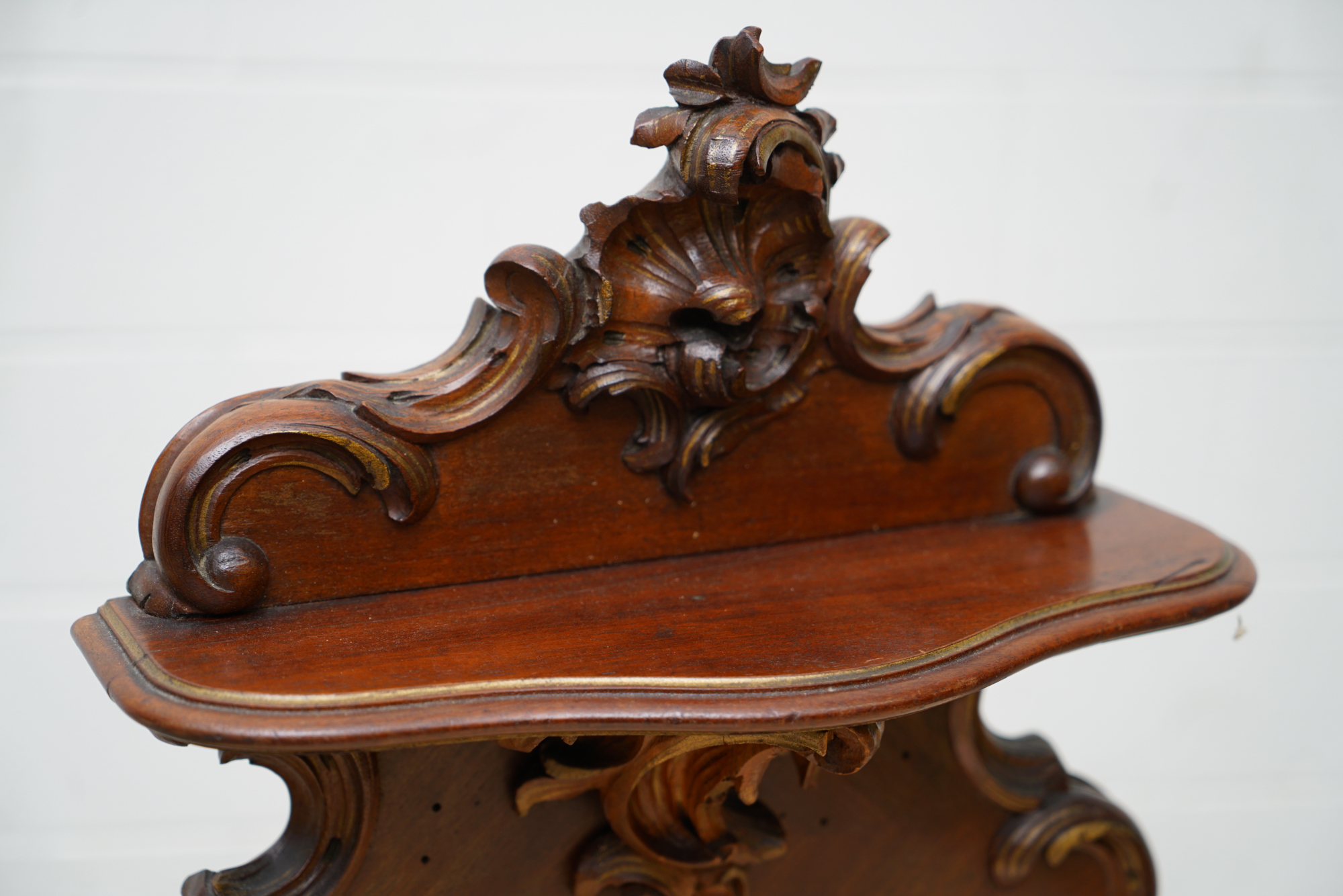 Louis XV Style Mahogany and Marble Bedside Cabinet, Late 19th Century
