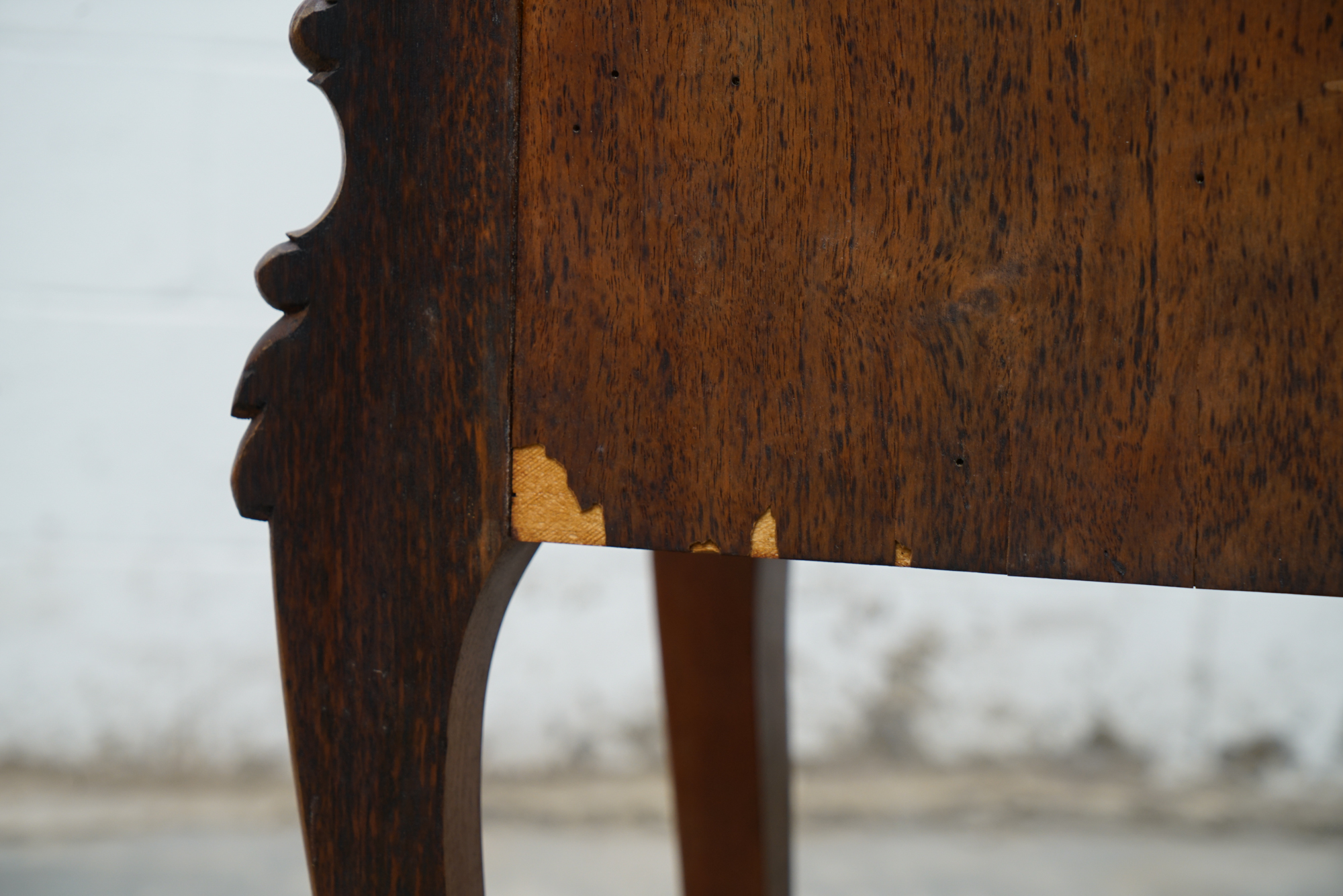 Louis XV Style Mahogany and Marble Bedside Cabinet, Late 19th Century