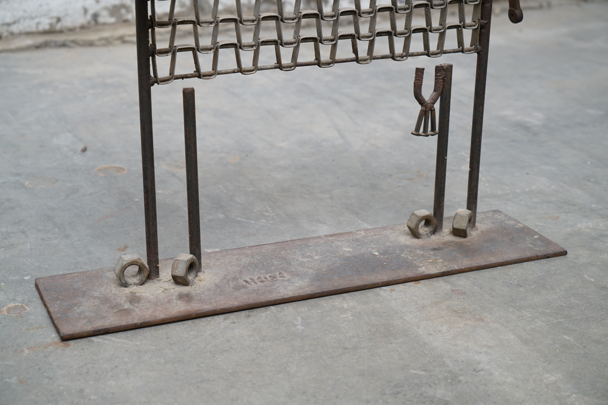 Bill Heise Metal Cow Sculpture