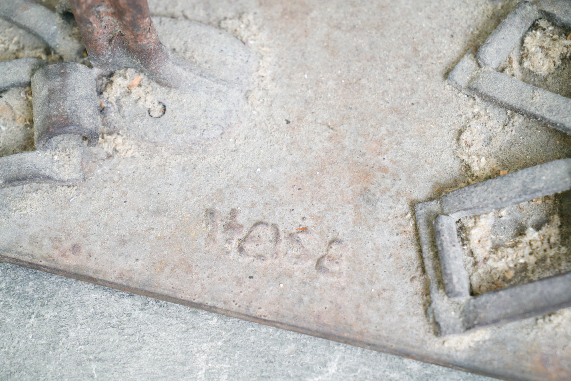 Bill Heise Welded Metal Cow Sculpture