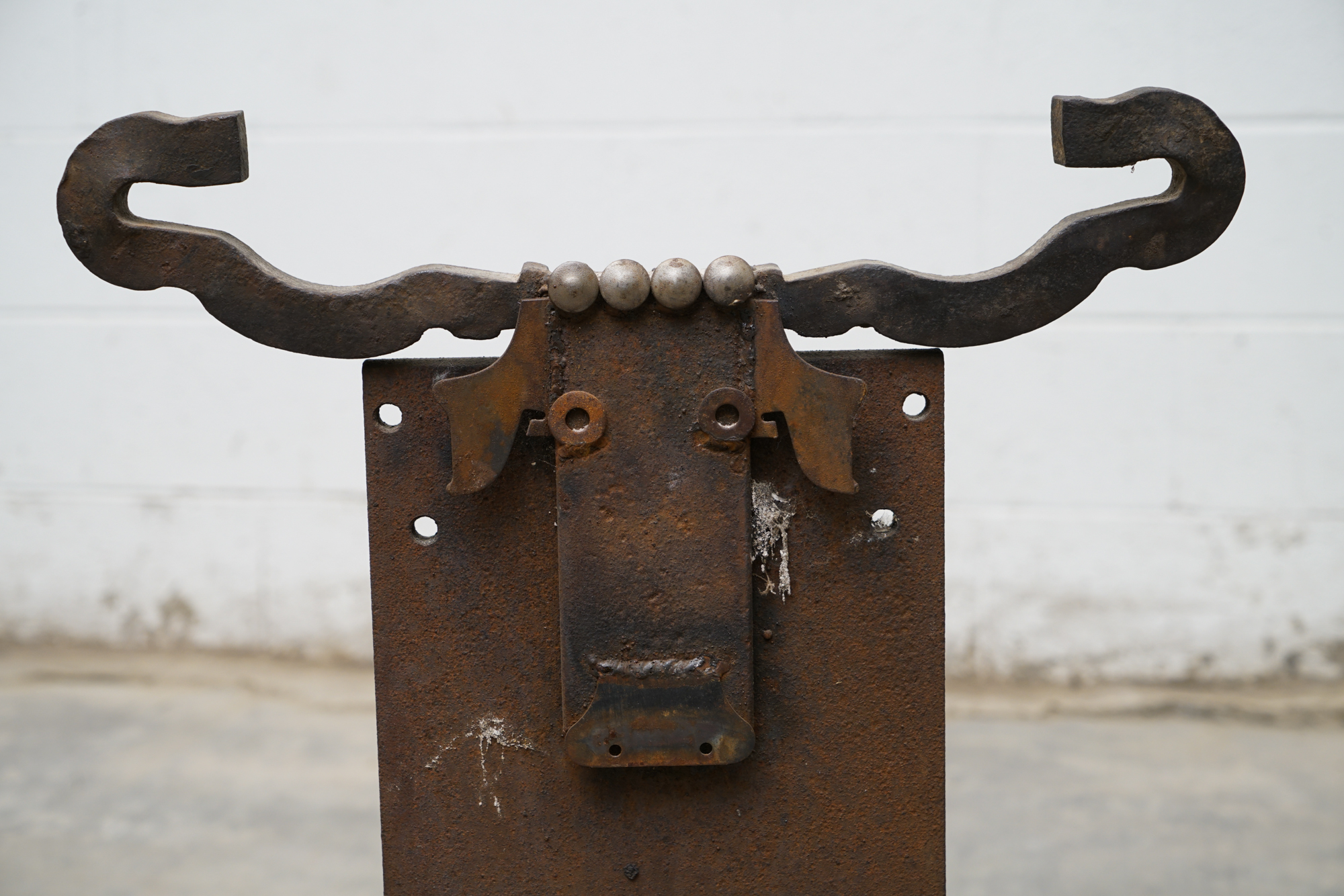 Bill Heise Metal Moose Sculpture