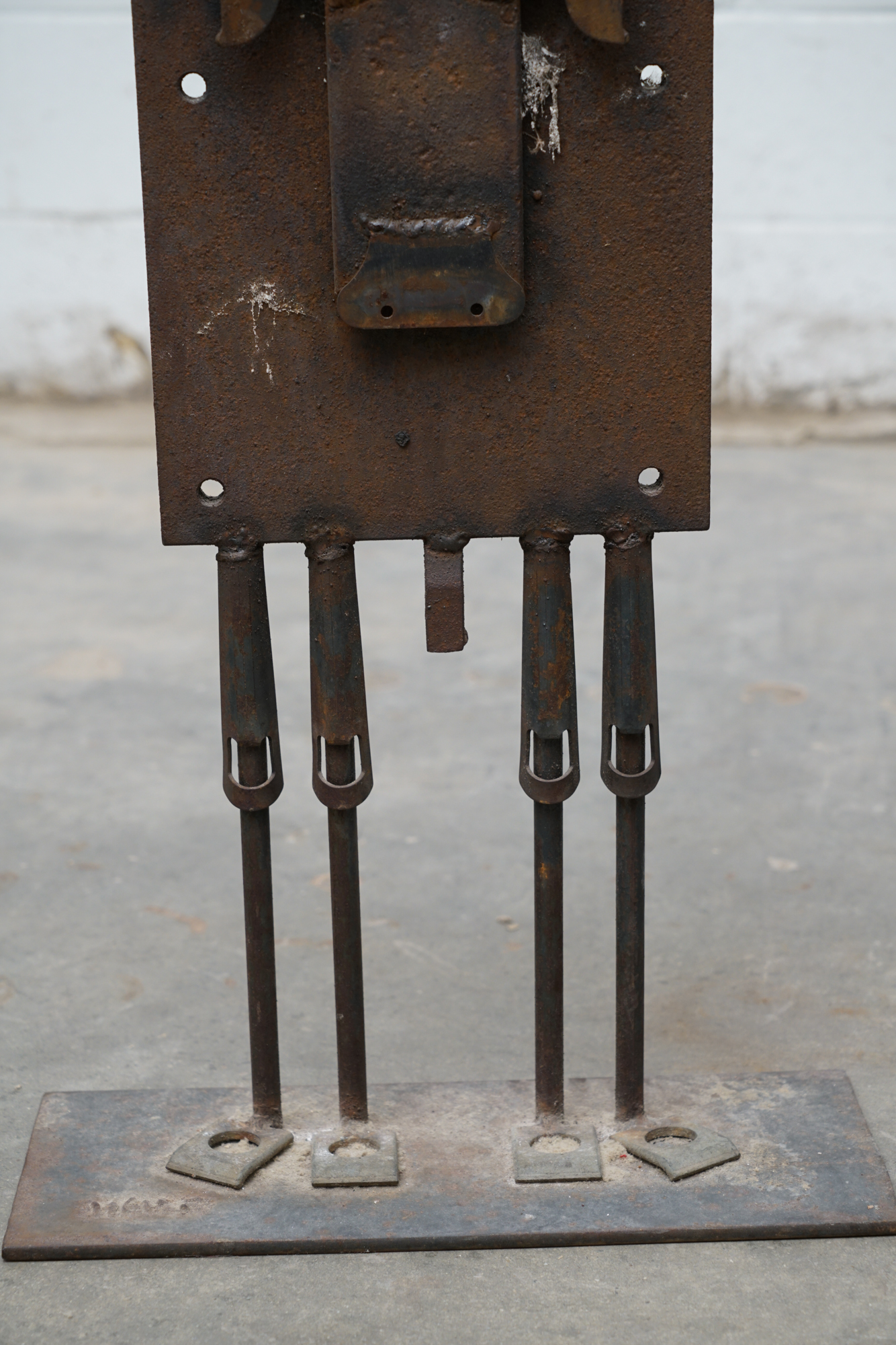 Bill Heise Metal Moose Sculpture