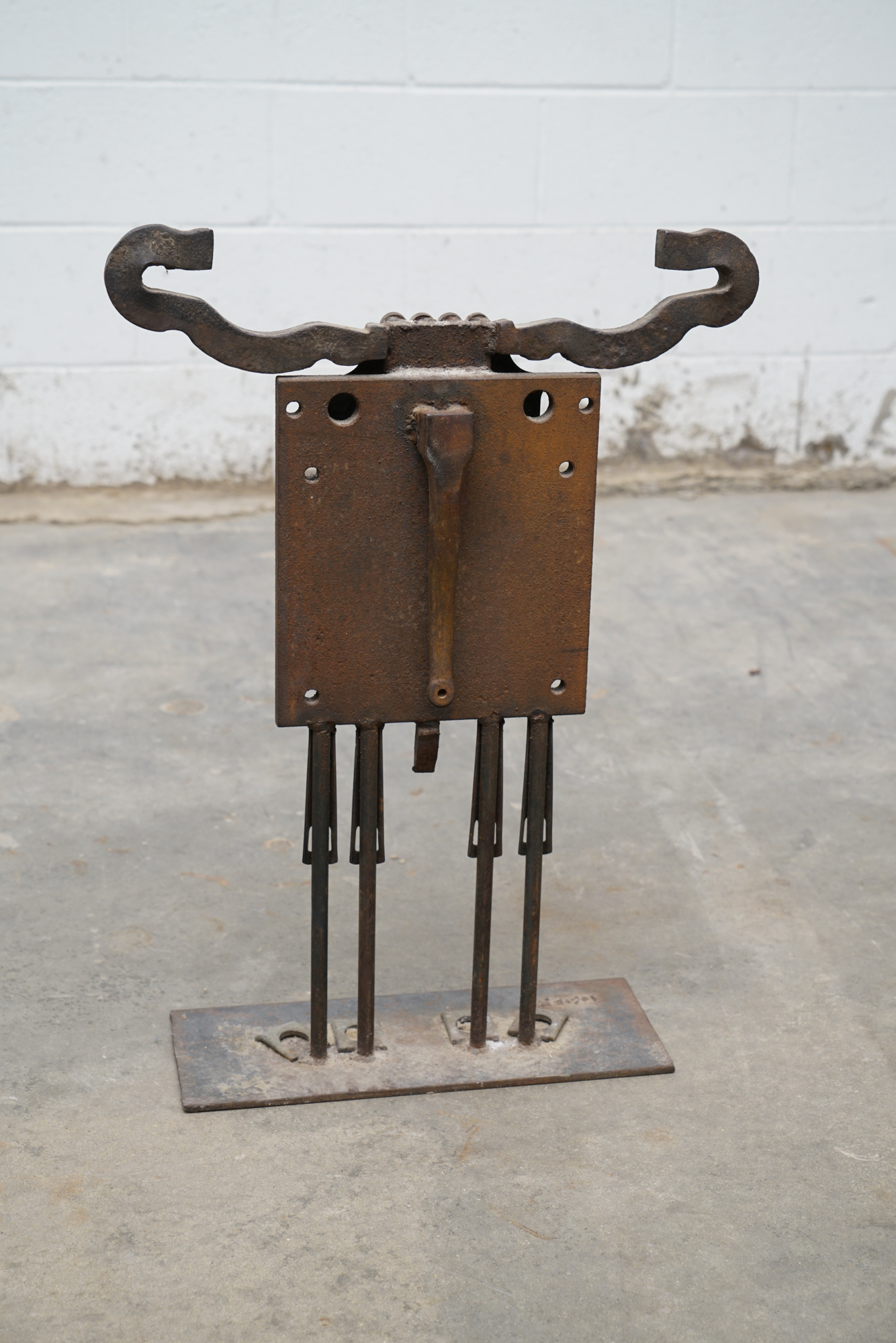 Bill Heise Metal Moose Sculpture