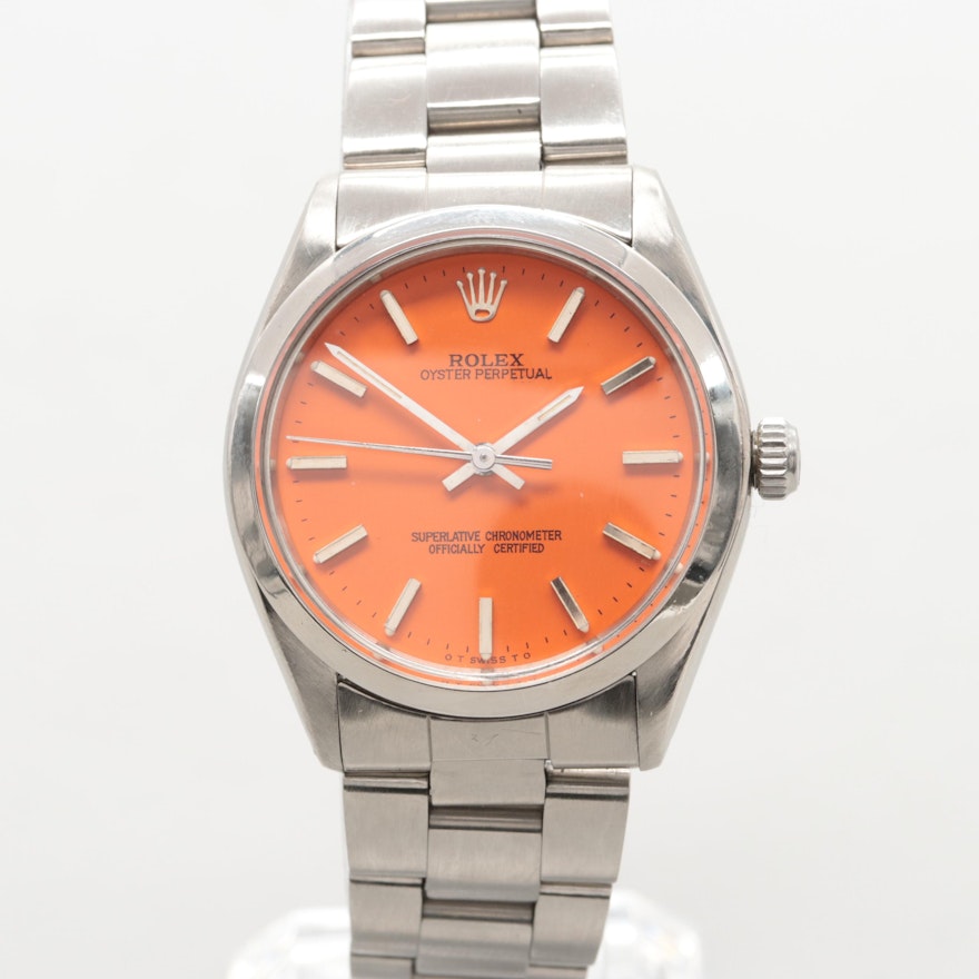 Rolex Oyster Perpetual 5500 Automatic Wristwatch Circa 1982