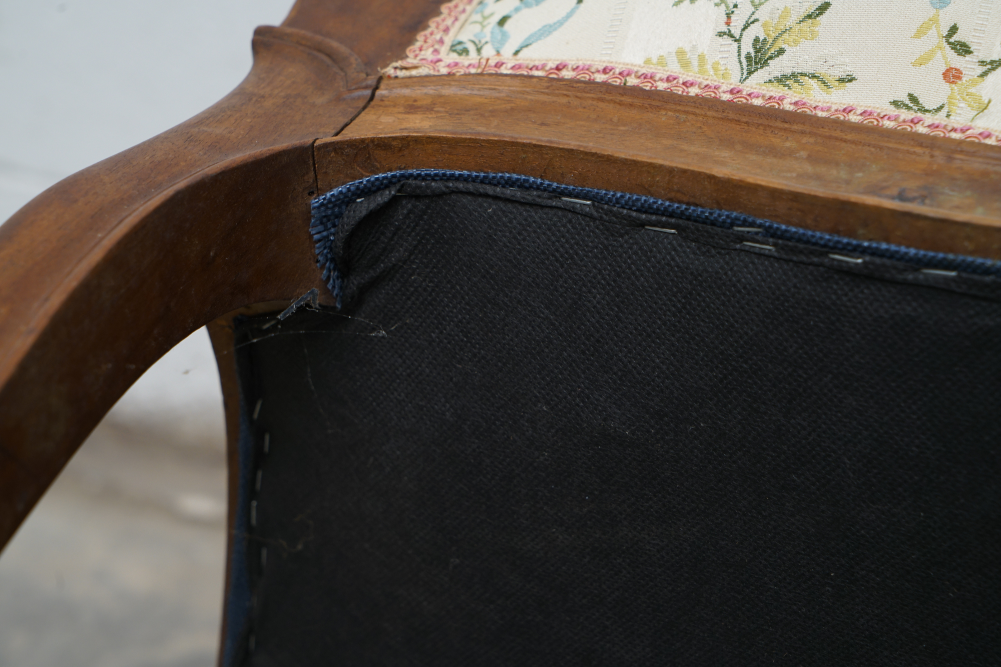 Louis XV Style Carved Wood Armchairs, Early/Mid 20th Century