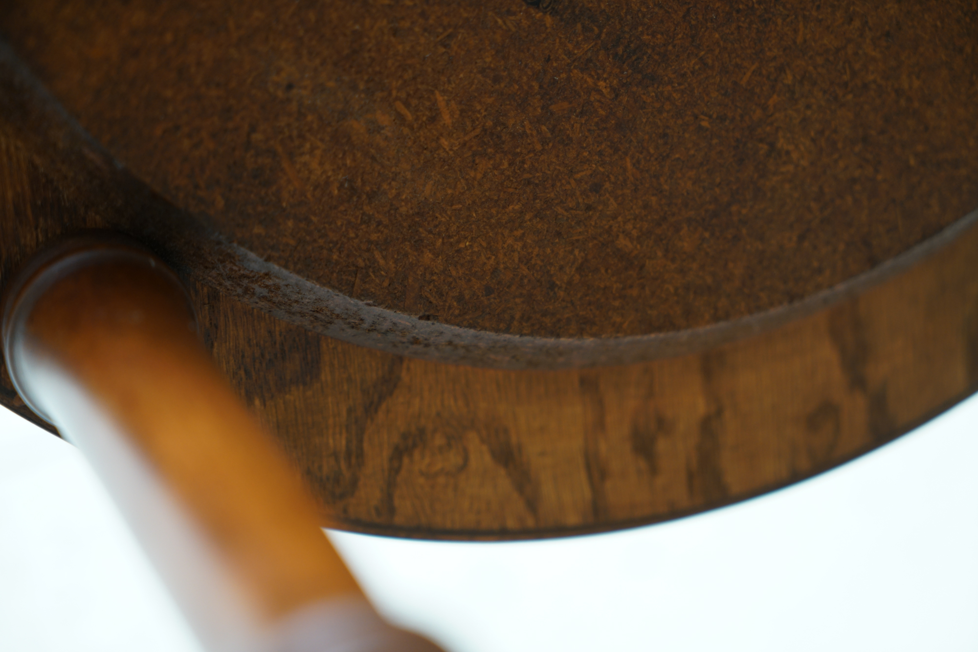 Frederick Cooper Faux Bamboo Brass Tray Side Table Floor Lamps