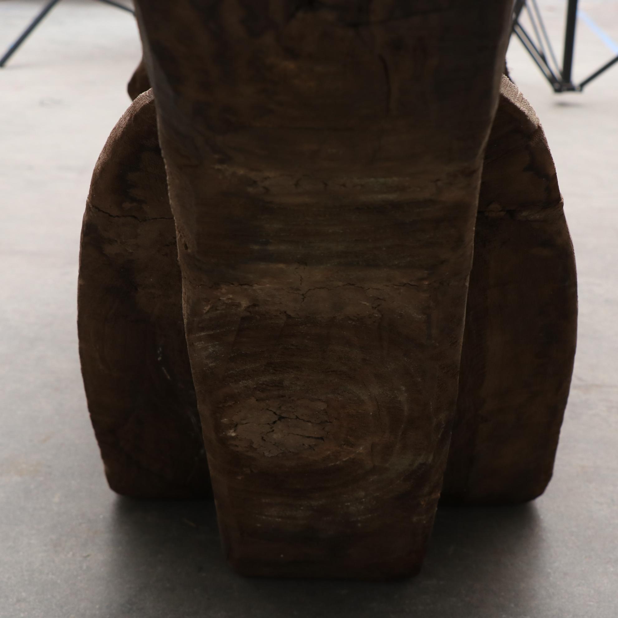 Carved Wooden Ship's Figurehead