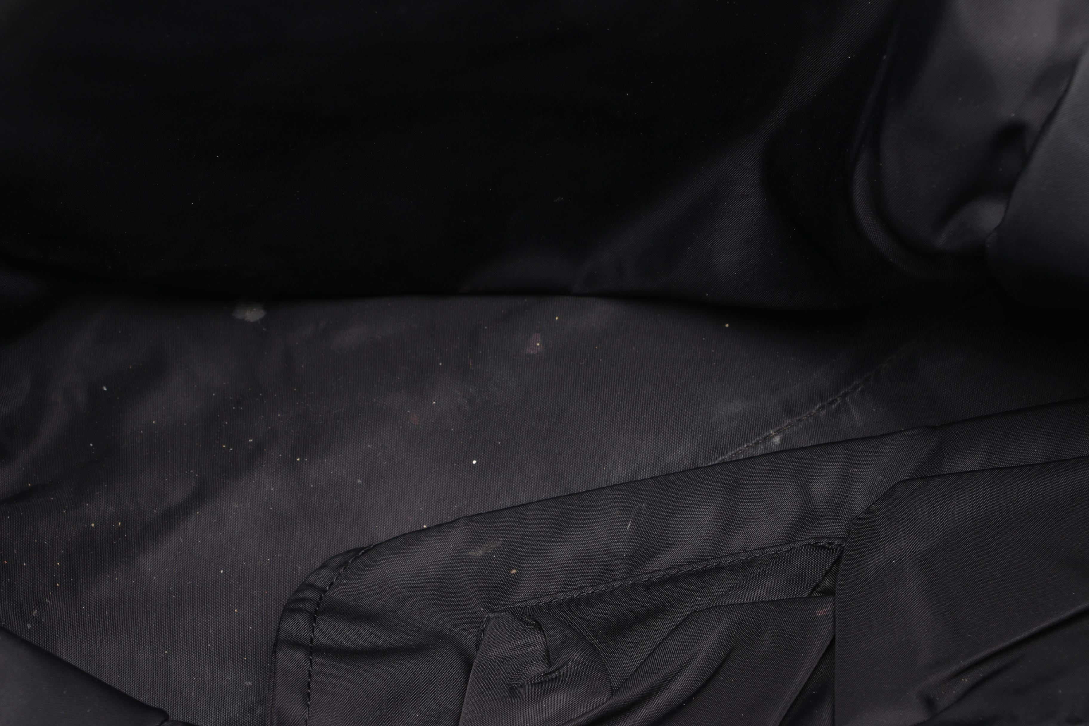 Tory Burch Large Ella Black Nylon Tote