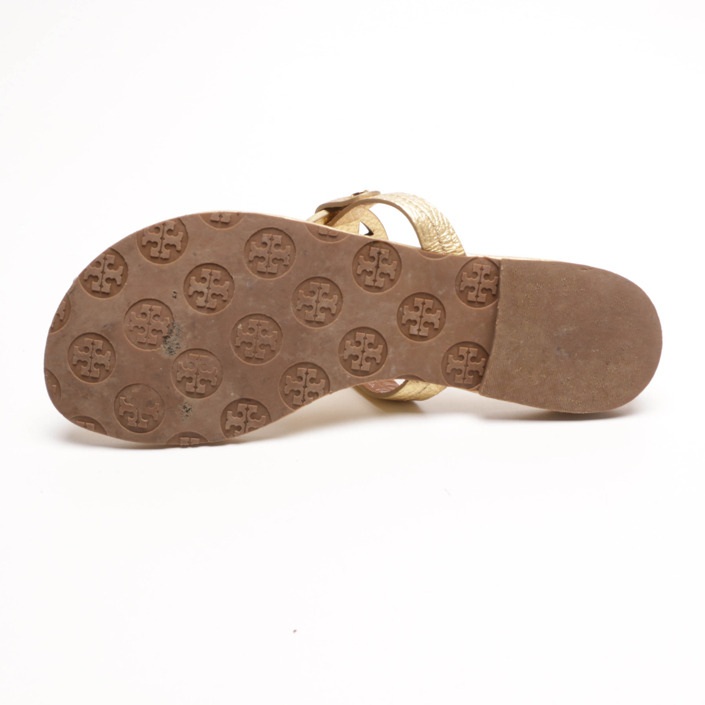 Tory Burch Woven Leather and Raffia Wedges and Sandals