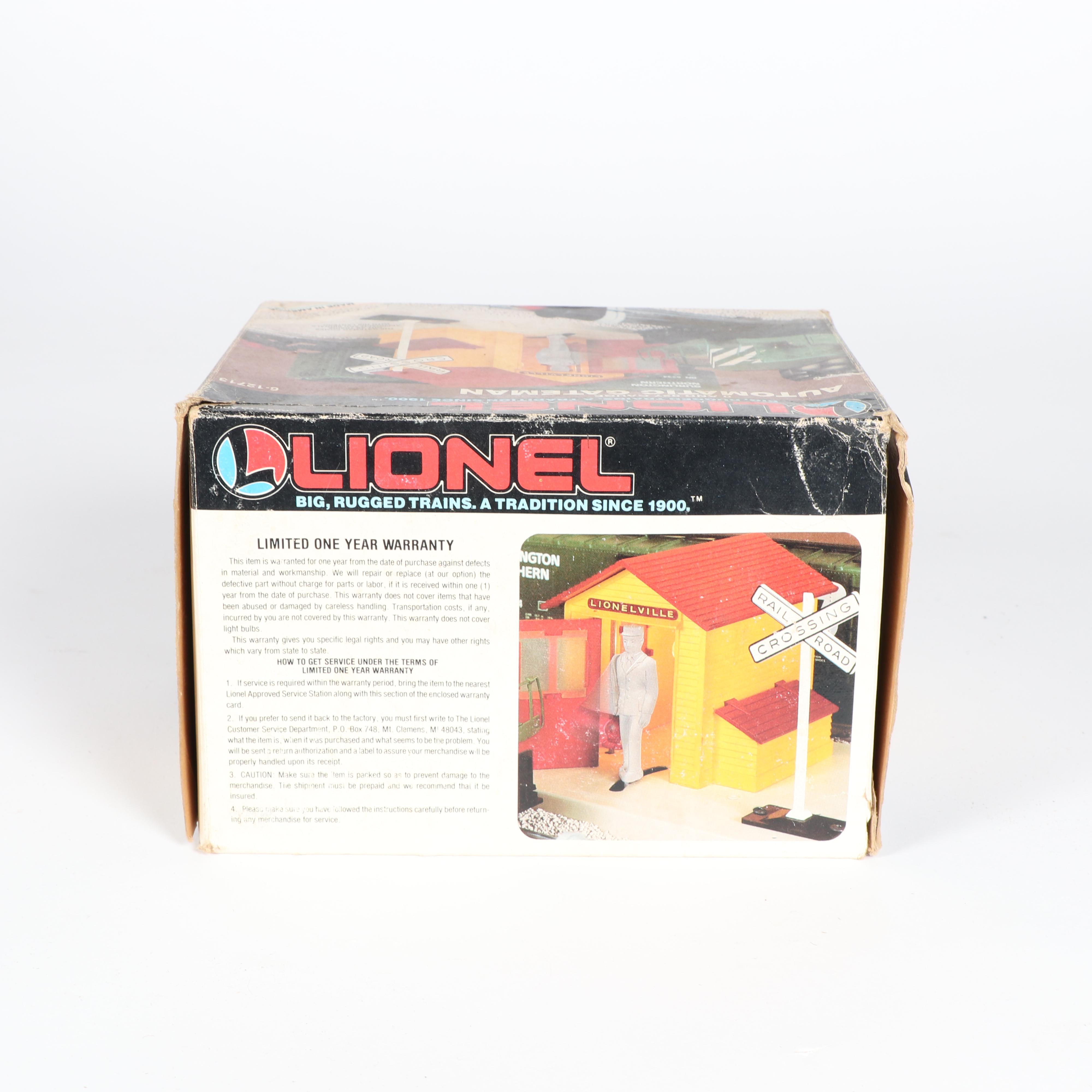 Train Cars and Track Accessories including Marx and Pre-War Lionel