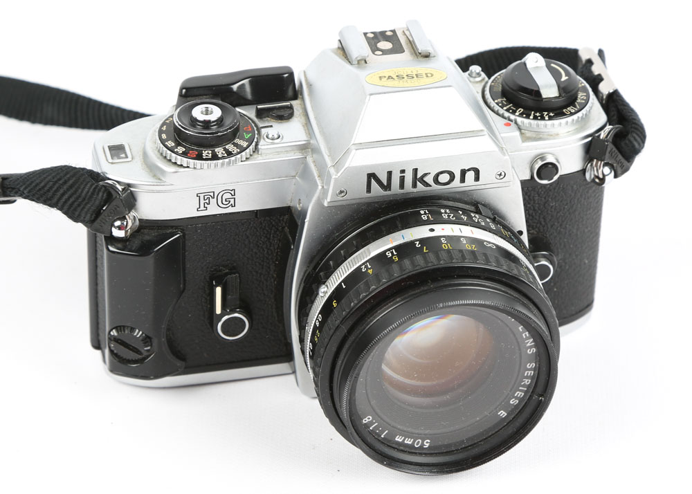 Nikon FG Film Camera With Accessories