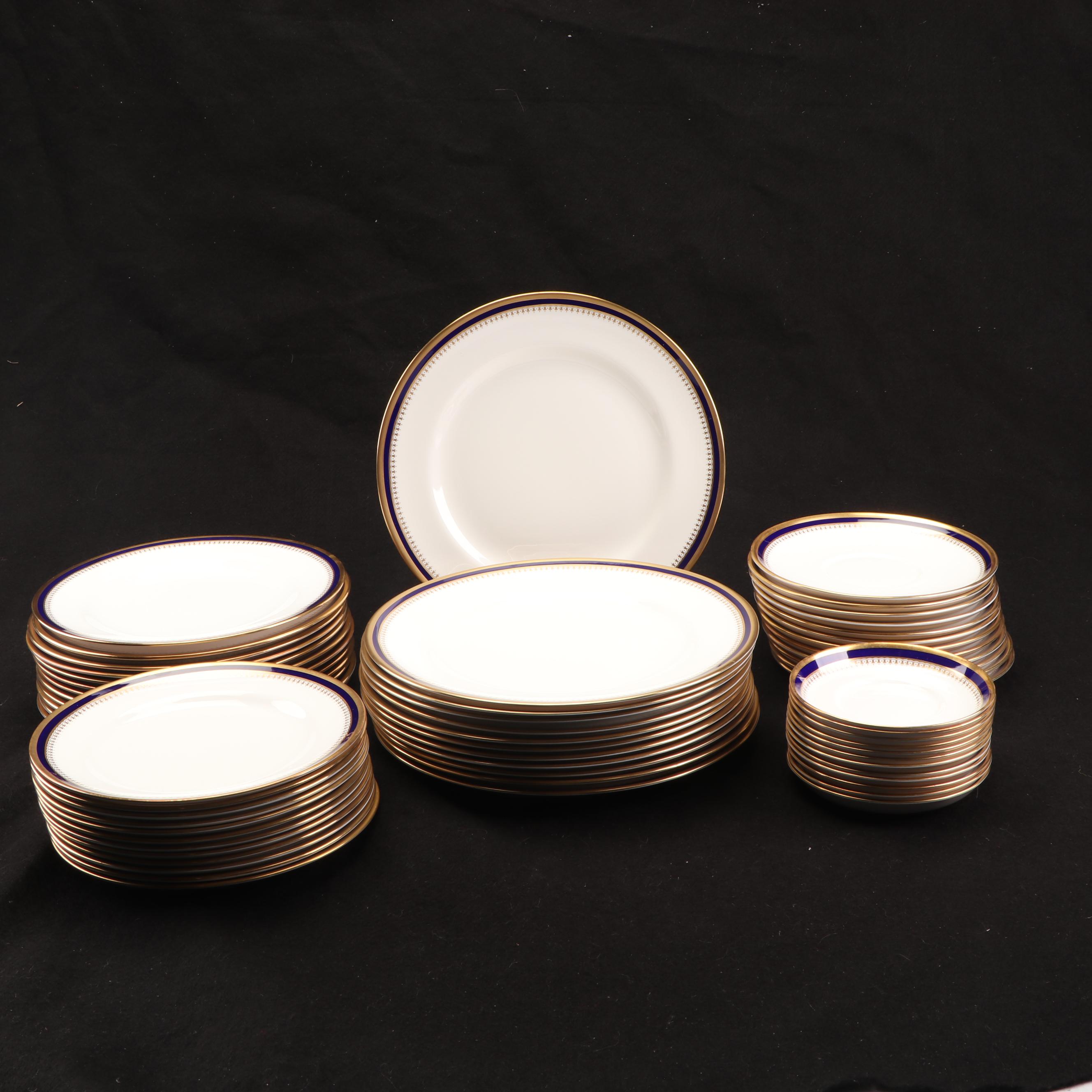 Spode "Knightsbridge Cobalt Blue" Bone China Dinnerware