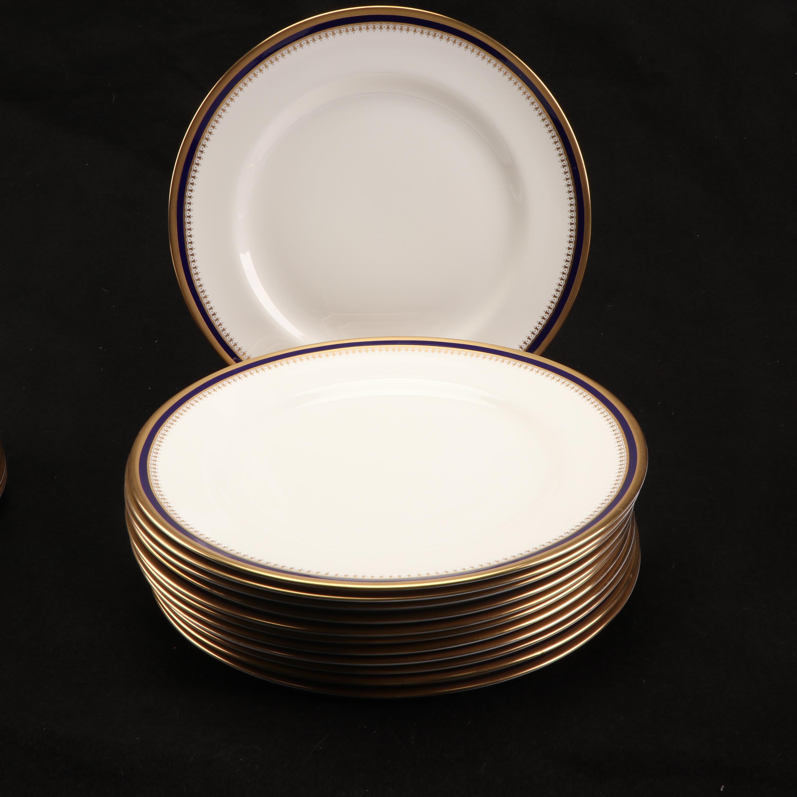 Spode "Knightsbridge Cobalt Blue" Bone China Dinnerware