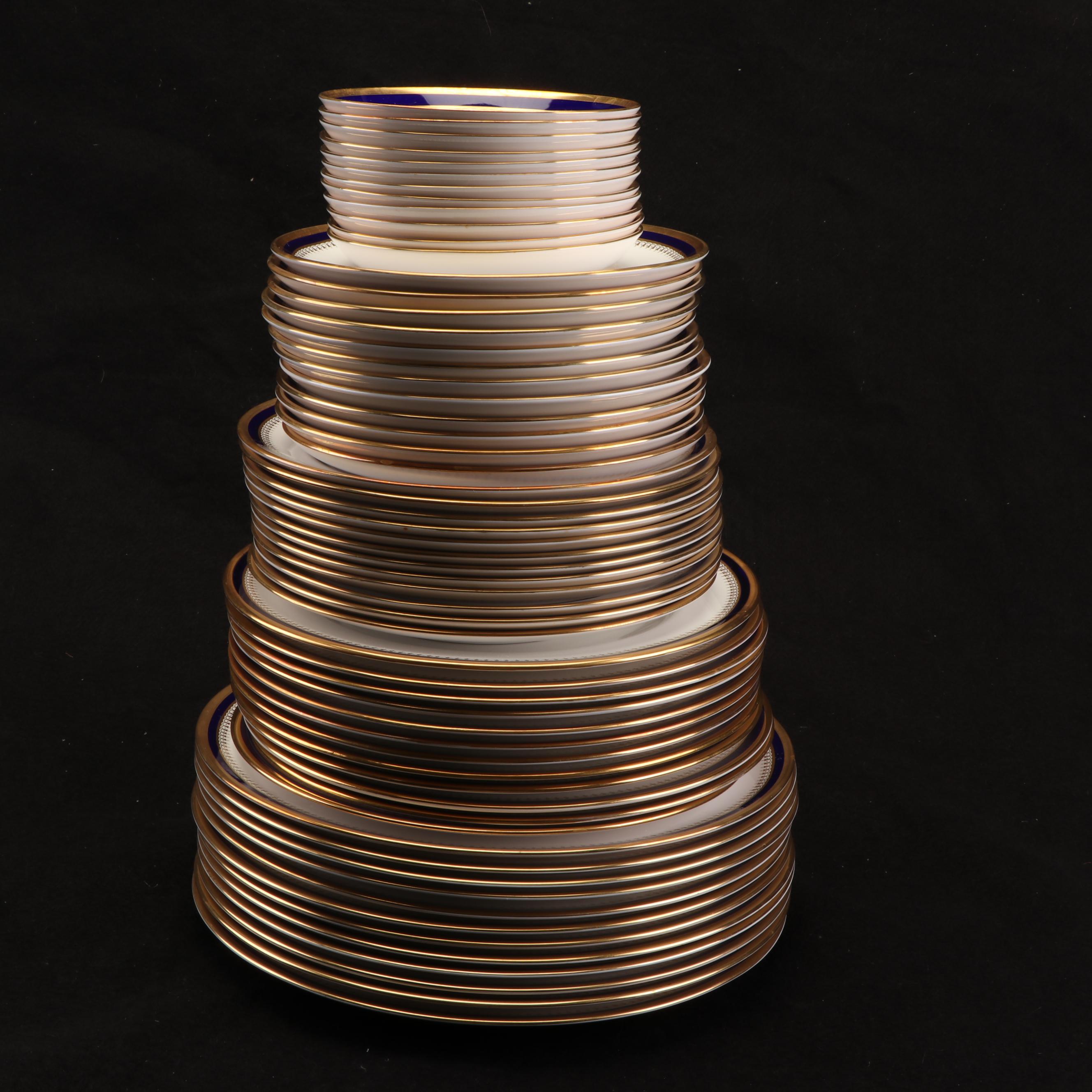 Spode "Knightsbridge Cobalt Blue" Bone China Dinnerware