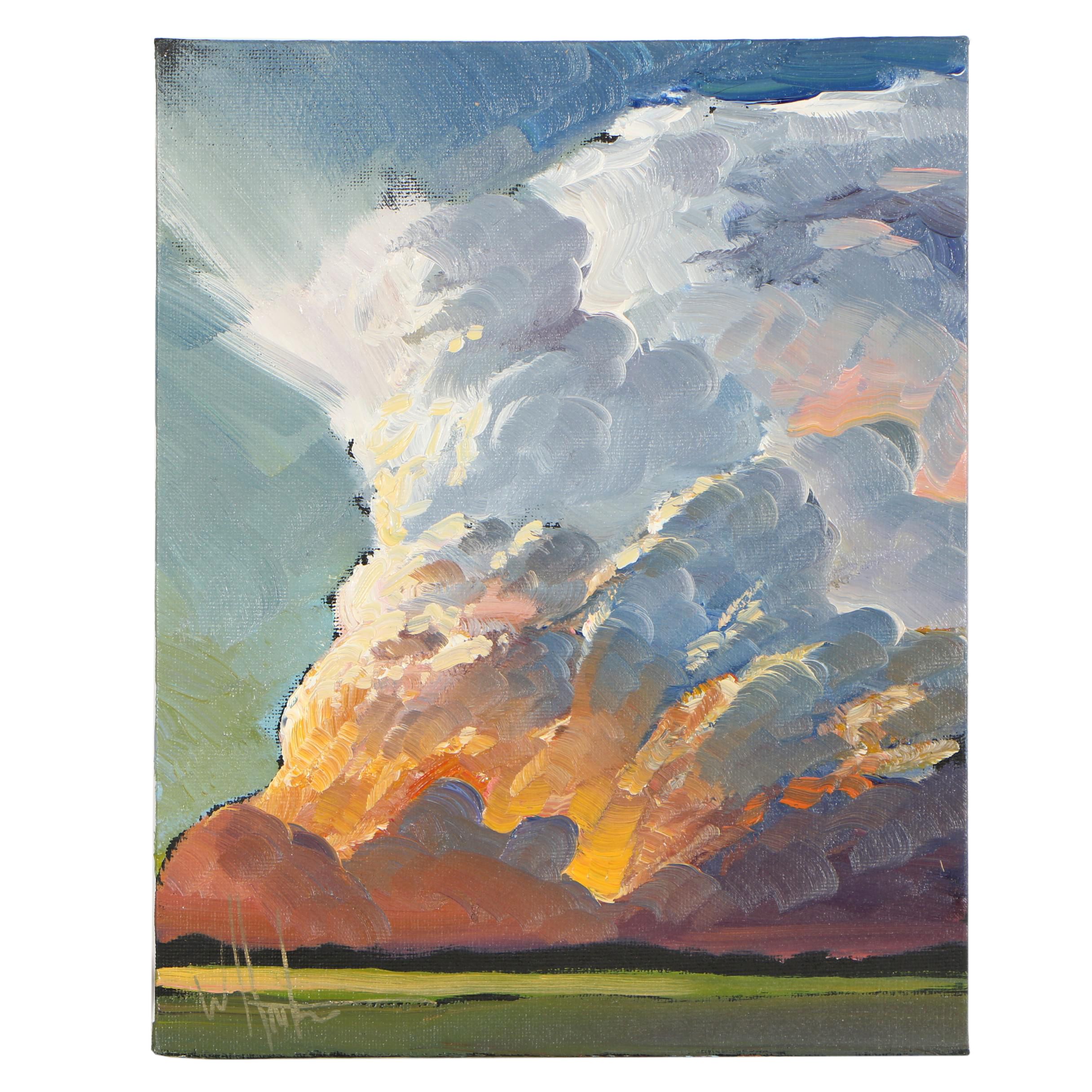 William Hawkins Oil Painting