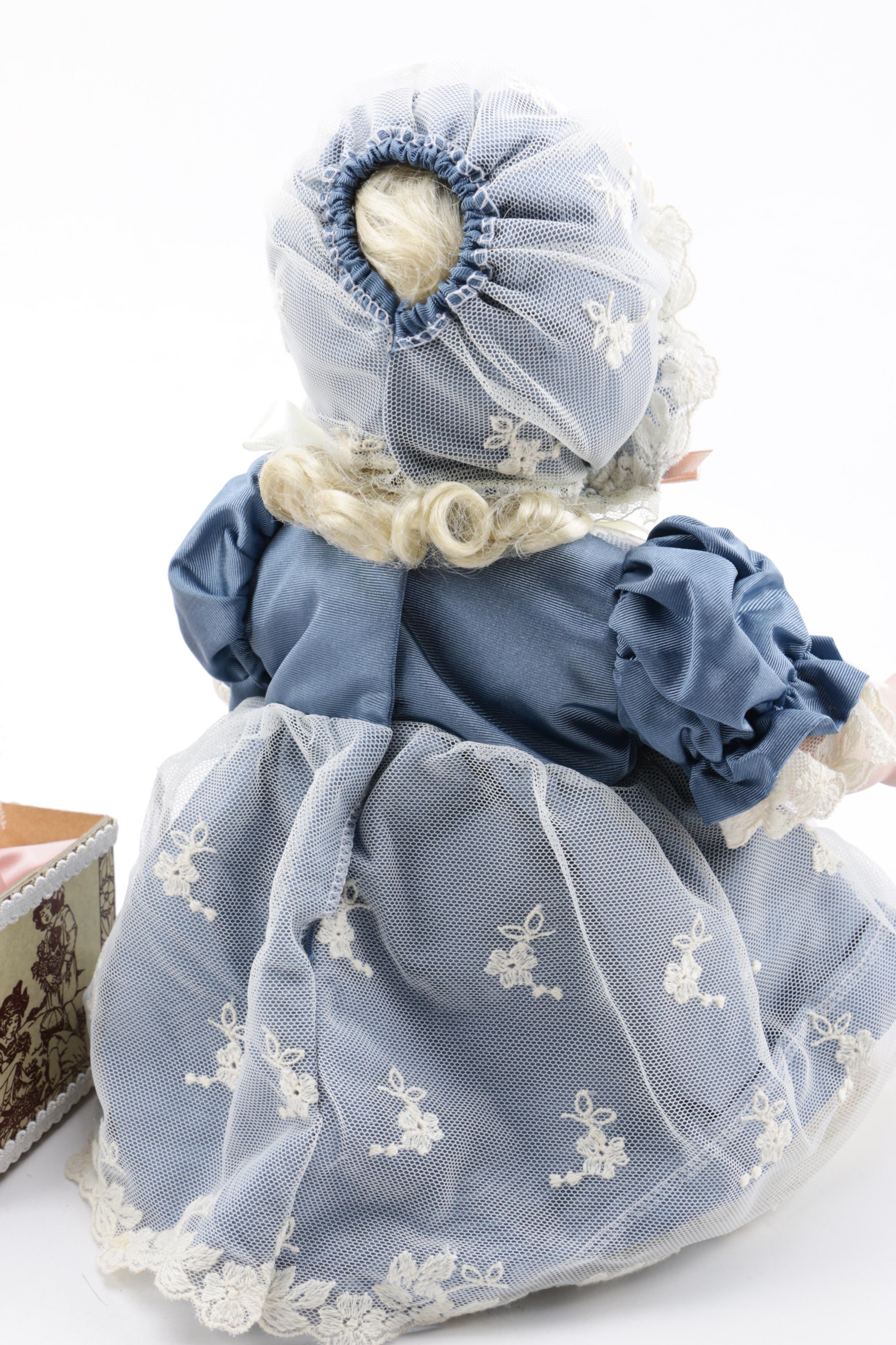 Ashton-Drake Galleries Porcelain Dolls Including "Carrie", 1990s