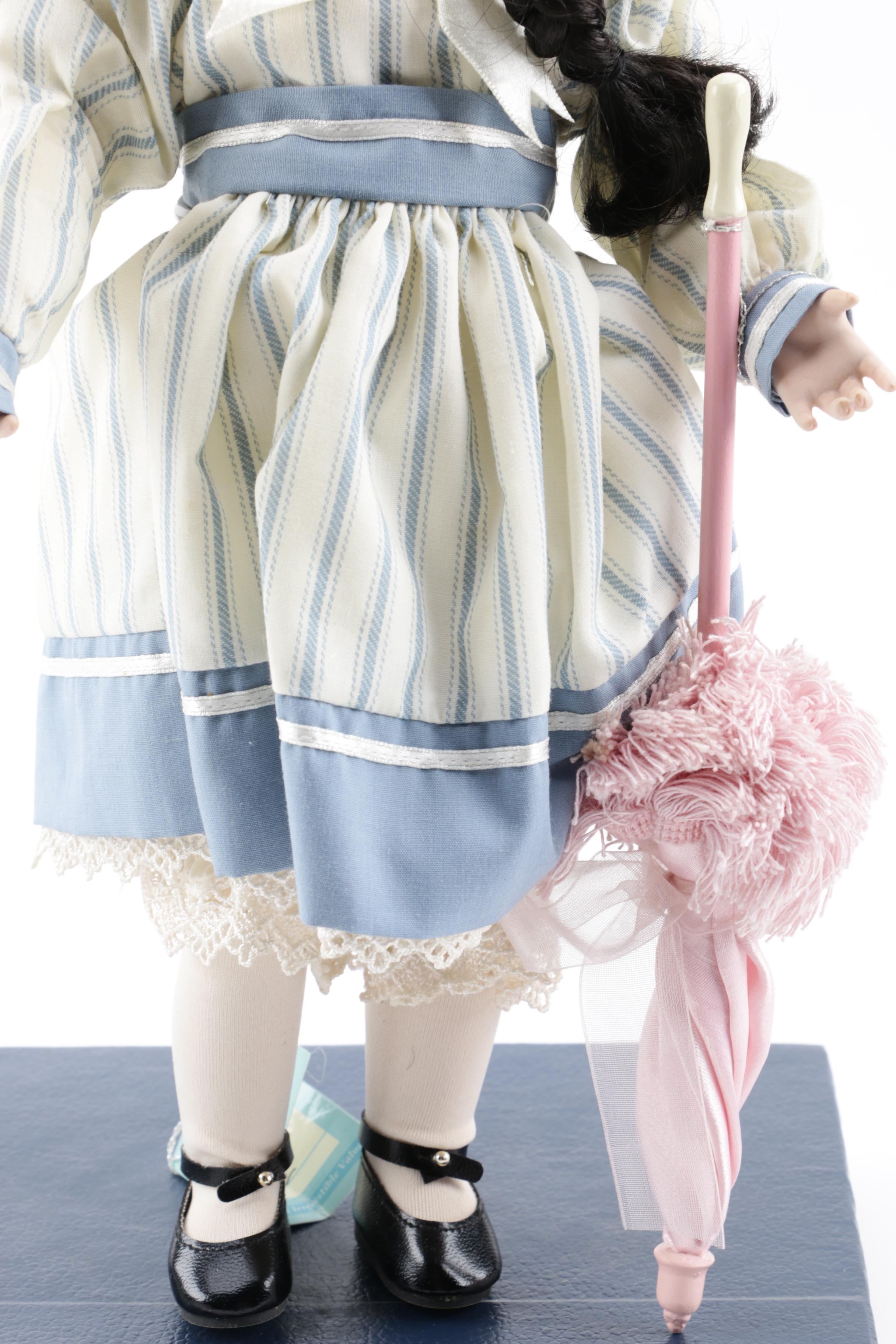 Ashton-Drake Galleries Porcelain Dolls Including "Carrie", 1990s