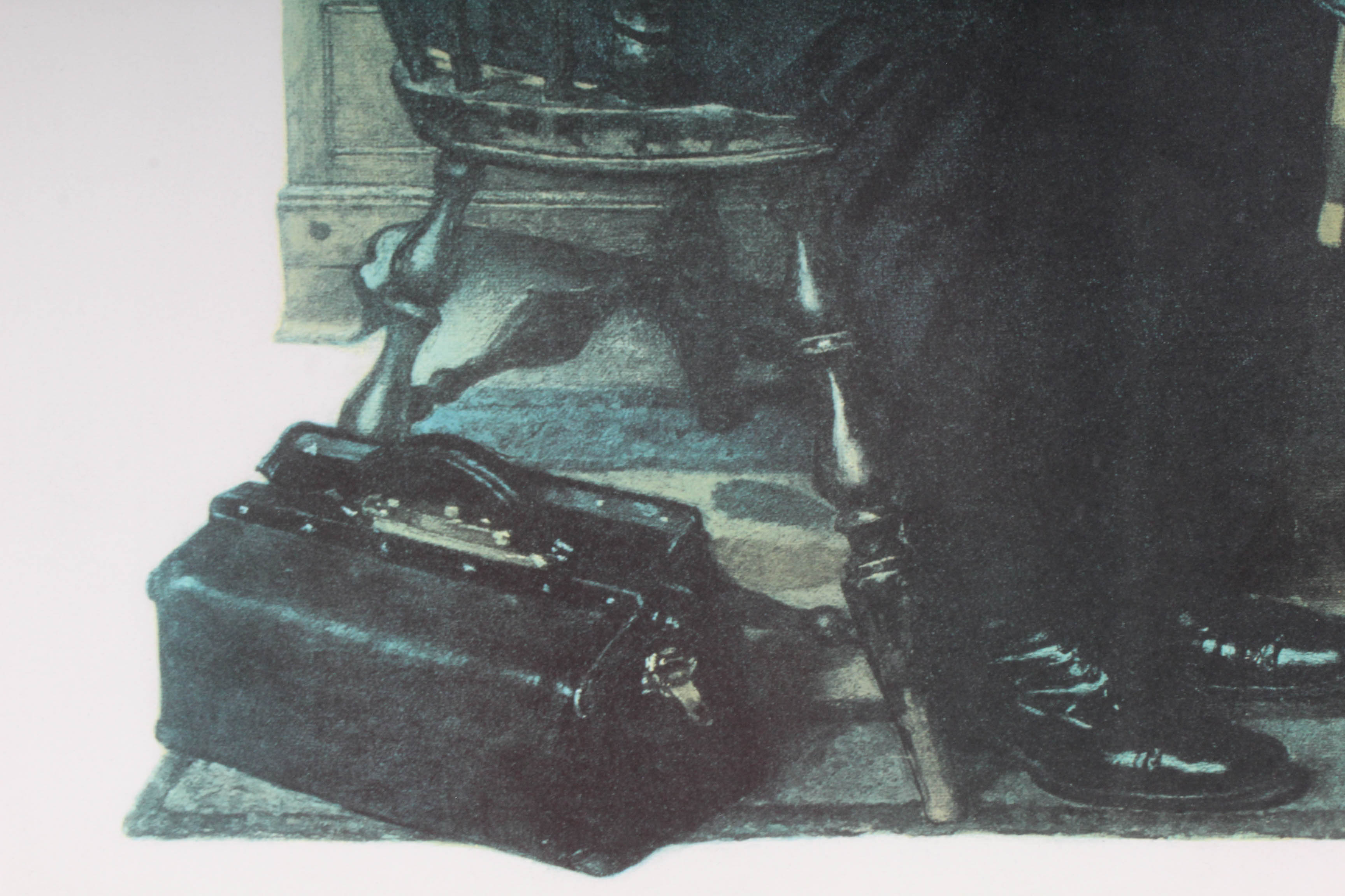 Norman Rockwell Limited Edition Collotype "The Doctor and The Doll"